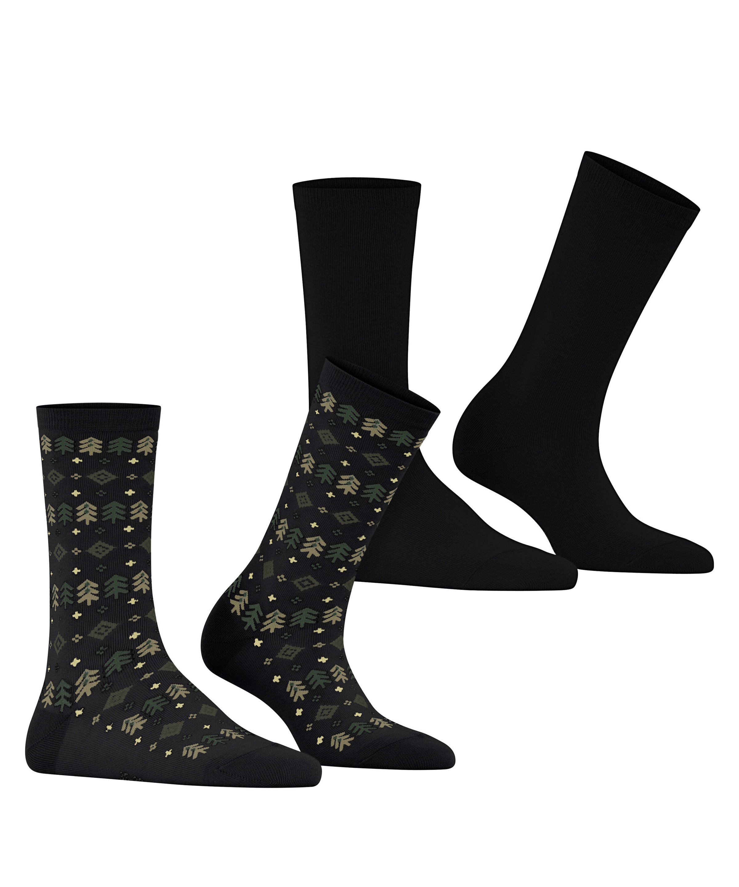 Esprit Socken »Frosty Trees 2-Pack« 2 Stk. tlg.