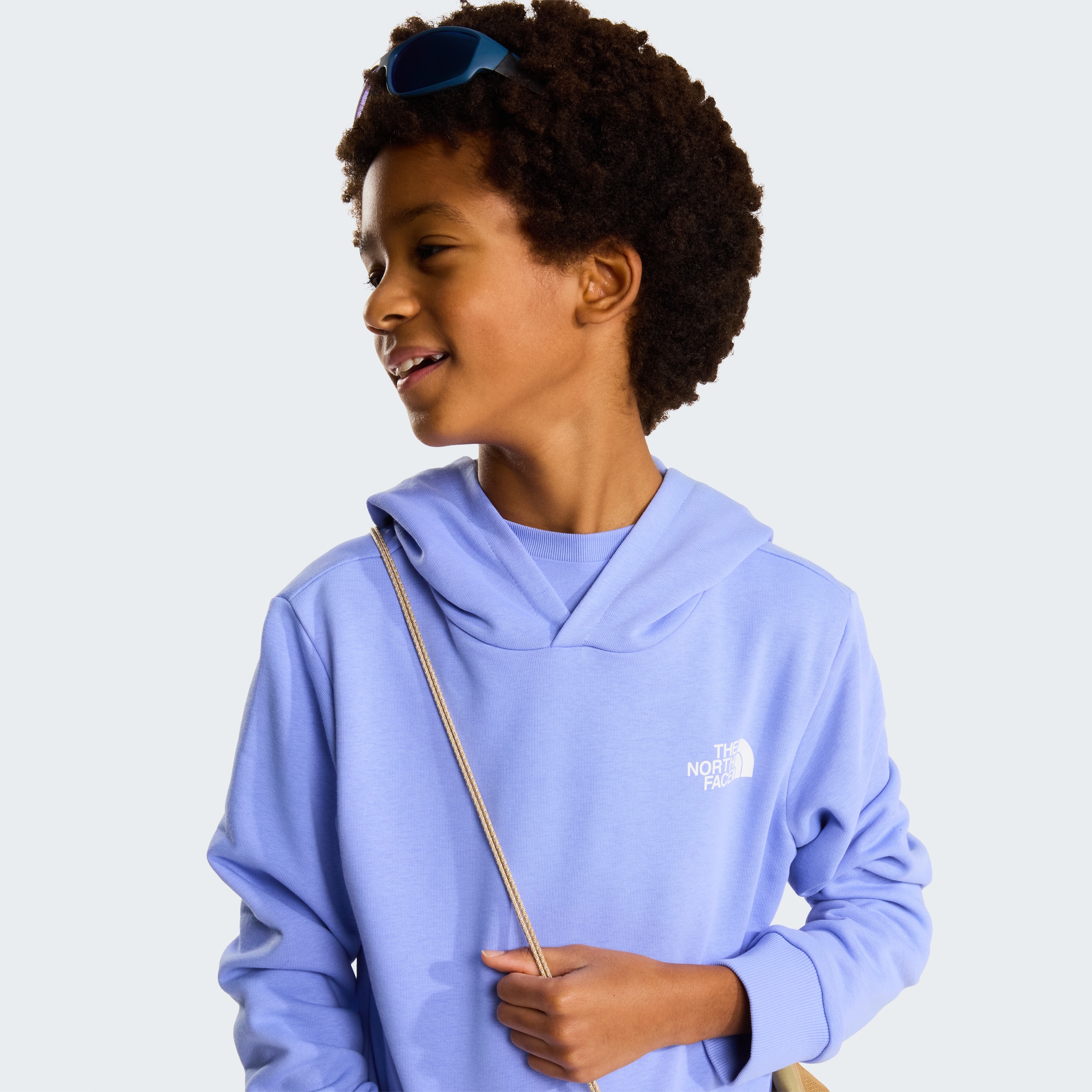 The North Face Kapuzensweatshirt »TEEN SIMPLE DOME LIGHT REG HOODIE«, für Jugendliche, sportlicher Stil, aus Baumwolle und Polyester
