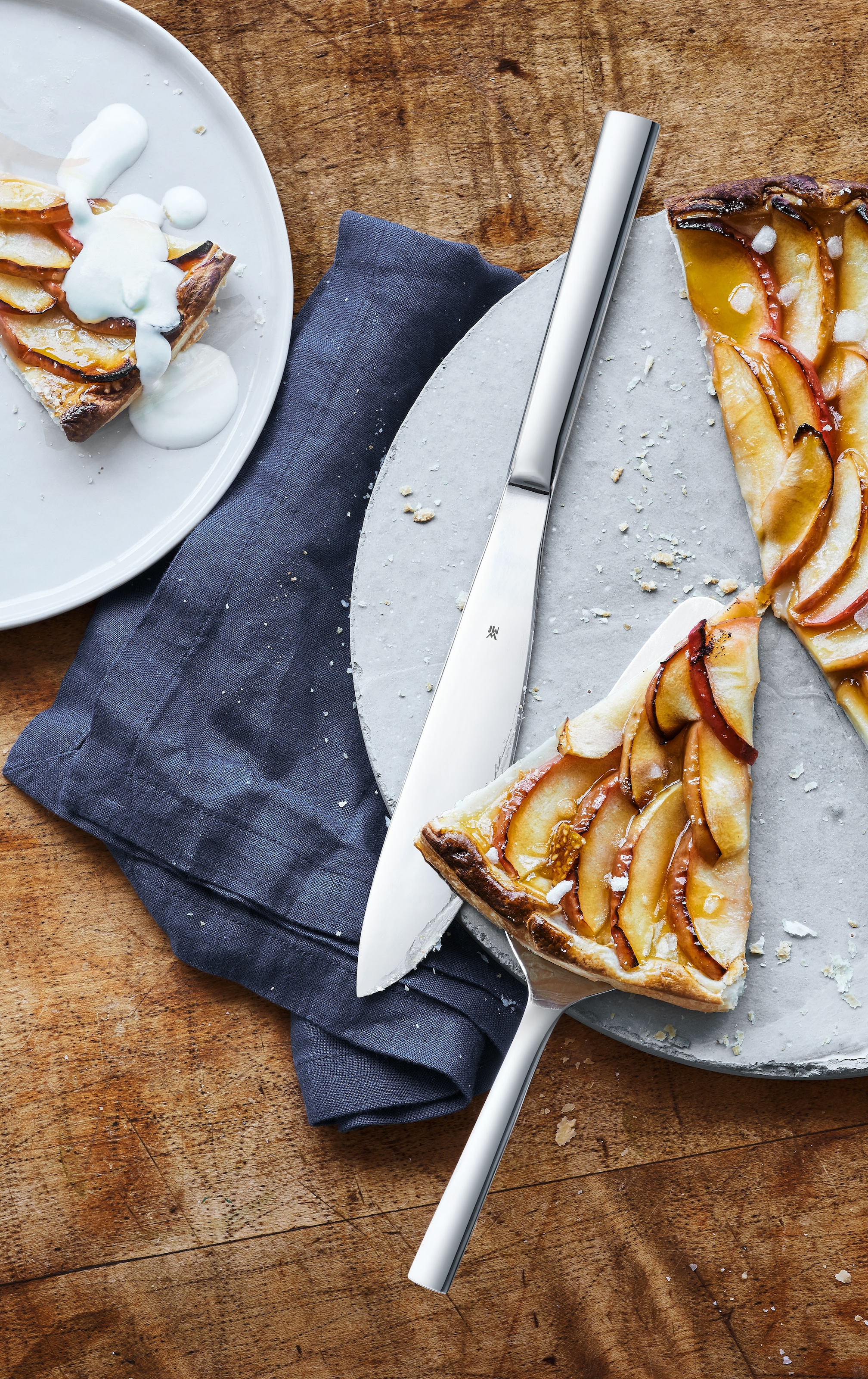 WMF Besteck-Set »Nuova« 2-tlg., Tortenheber 23 cm, Tortenmesser 28 cm, Cromargan Edelstahl