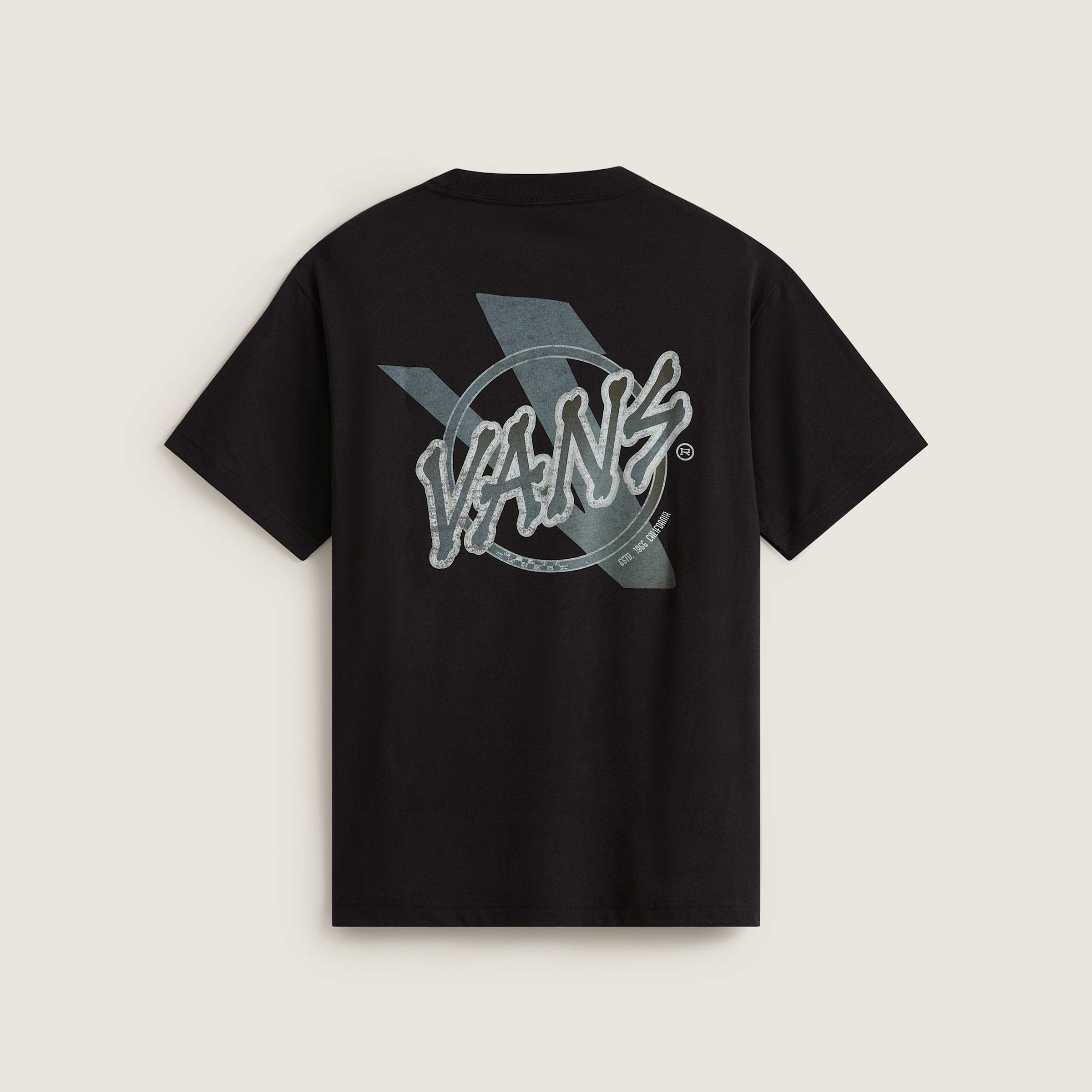 Vans T-Shirt »V BONES SS TEE« sportlicher Stil, Kurzarmdesign, Rundhalsausschnitt, aus Baumwolle
