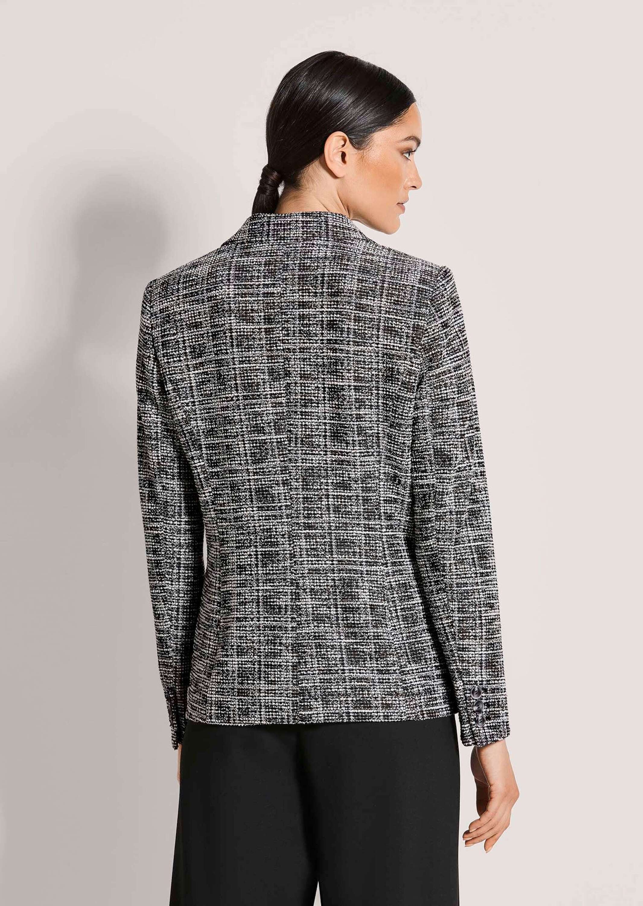 MADELEINE Jackenblazer »Tweedblazer Jerseyblazer mit Reverskragen«
