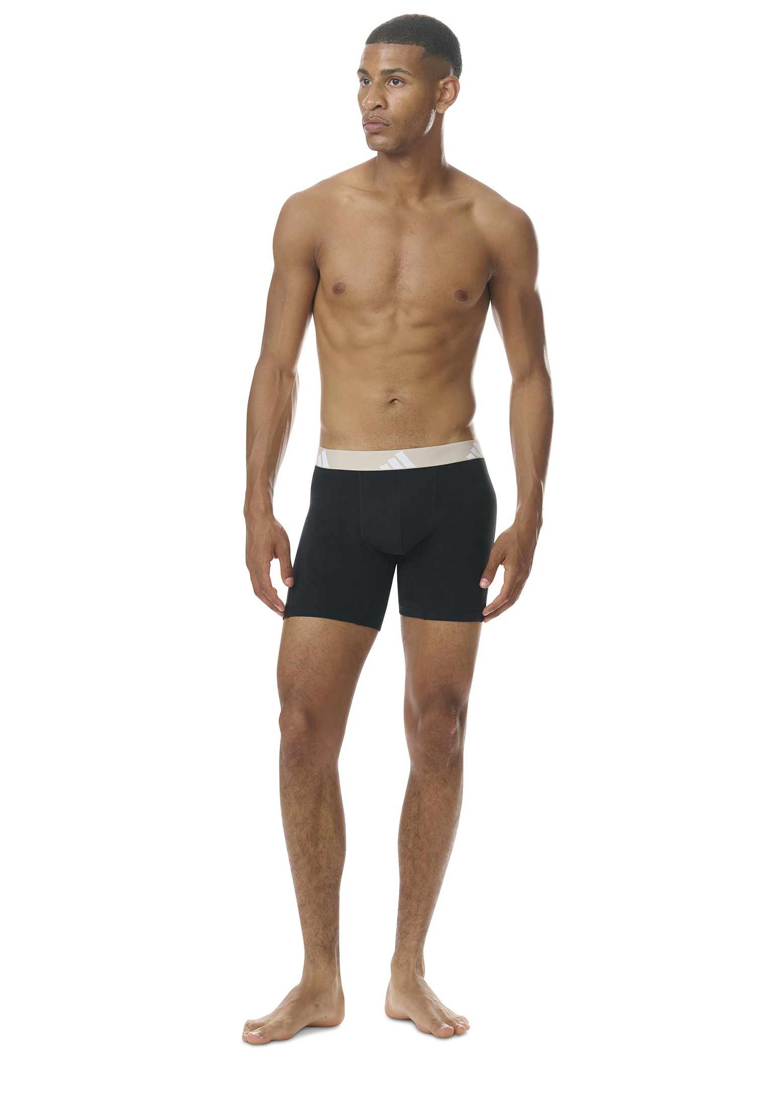 adidas Sportswear Boxershorts »Active Flex Cotton«, (3er Pack), mit etwas längerem Bein