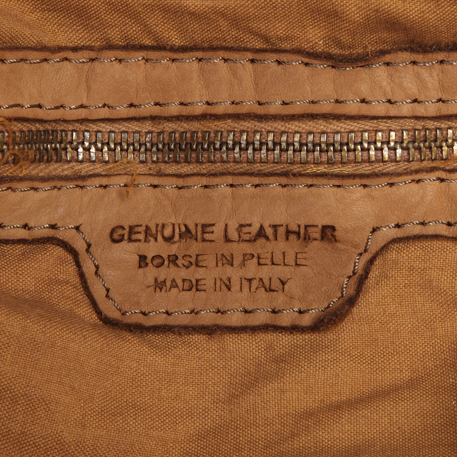 Samantha Look Umhängetasche, echt Leder, Made in Italy