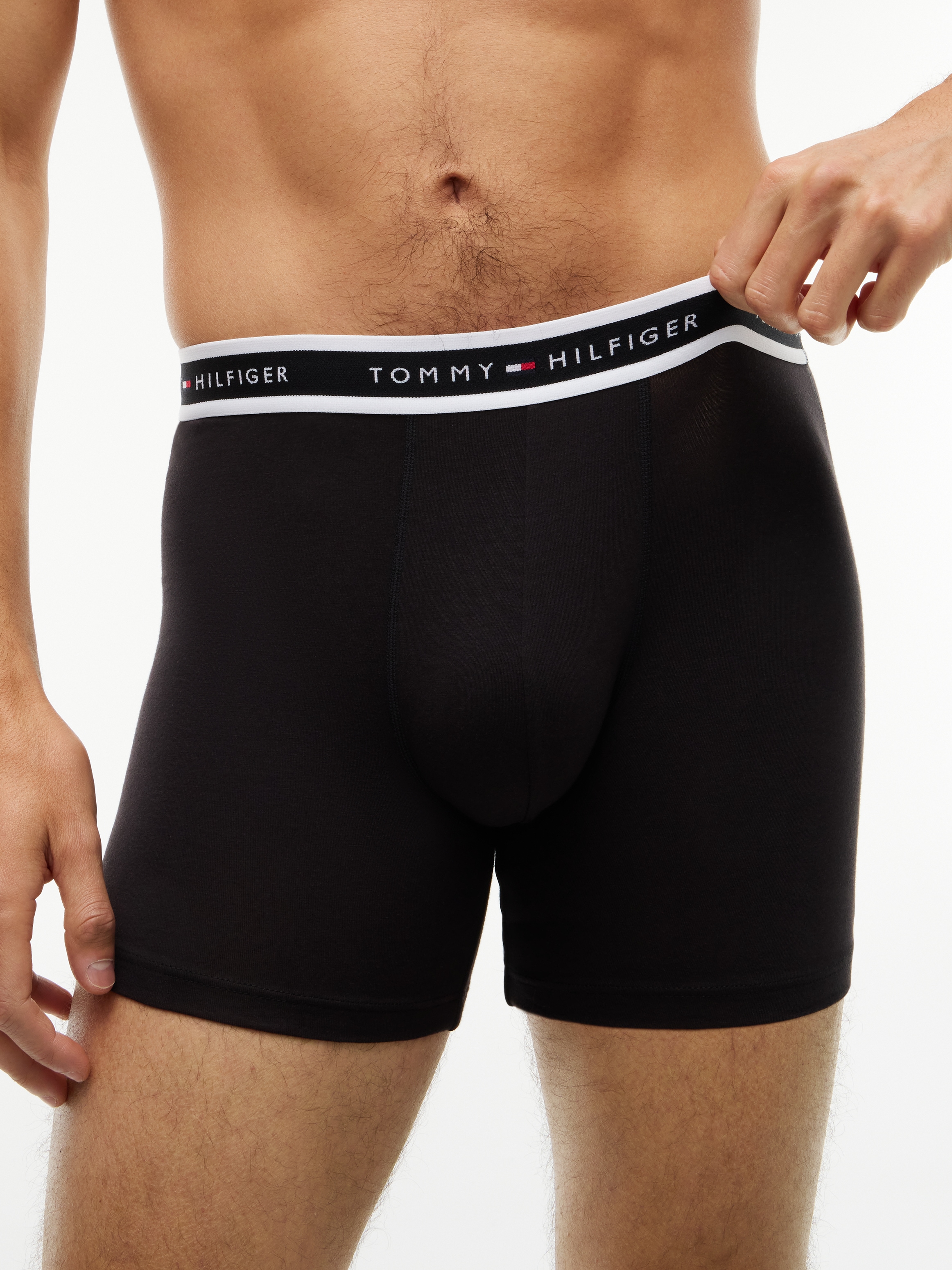 Tommy Hilfiger Underwear Boxershorts »3P« 3 Stk. mit längerem Bein,