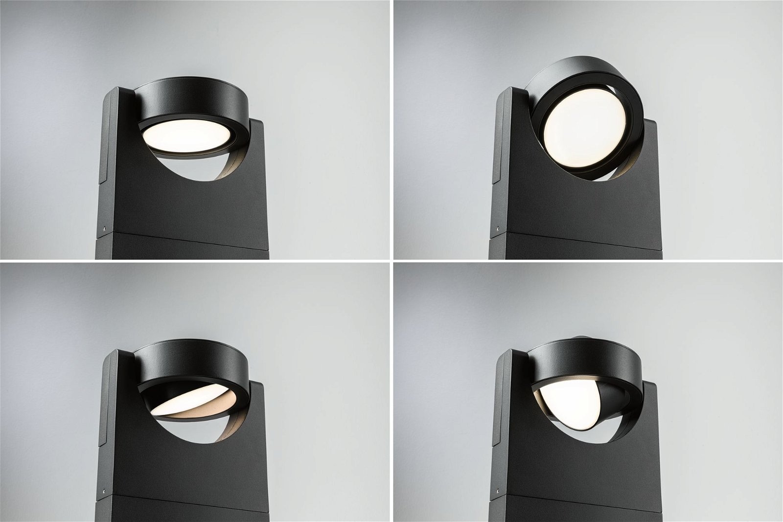 Paulmann LED Pollerleuchte »Swivea IP44 625mm 3000K 8W 460lm 230V Anthrazit Aluminium«, 1 flammig