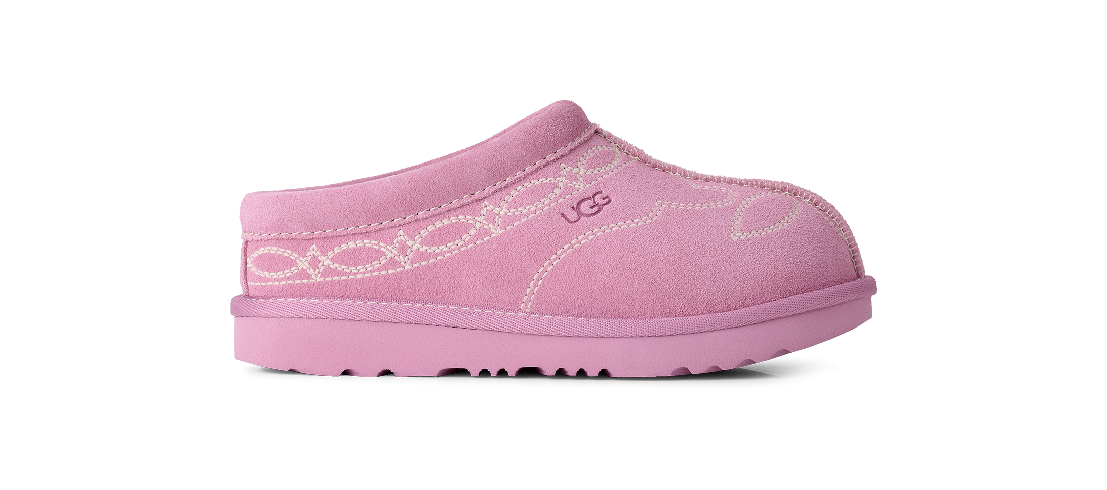 UGG Hausschuh »K TASMAN II WESTERN«  Plateau, Schlupfschuh mit modischer Stickerei