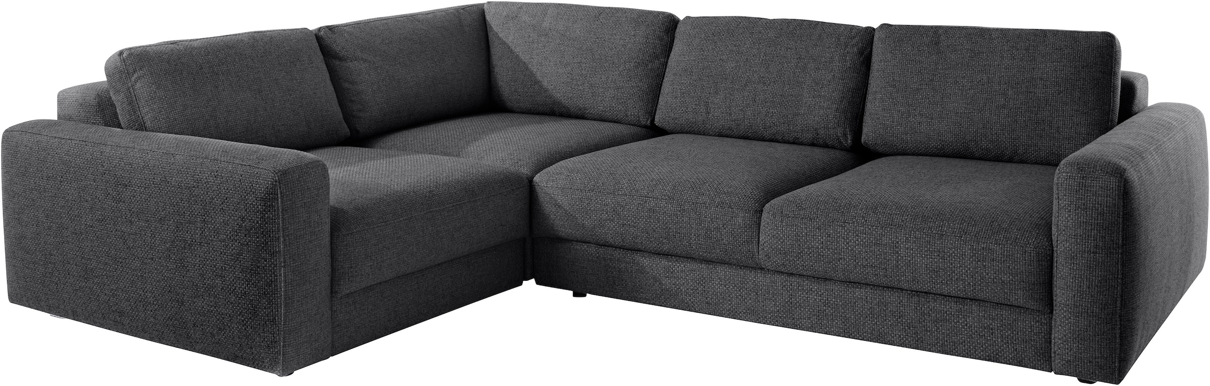 Places of Style Ecksofa »Bloomfield, L-Form«, extra tiefe Sitzfläche, wahlweise mit Sitztiefenverstellung