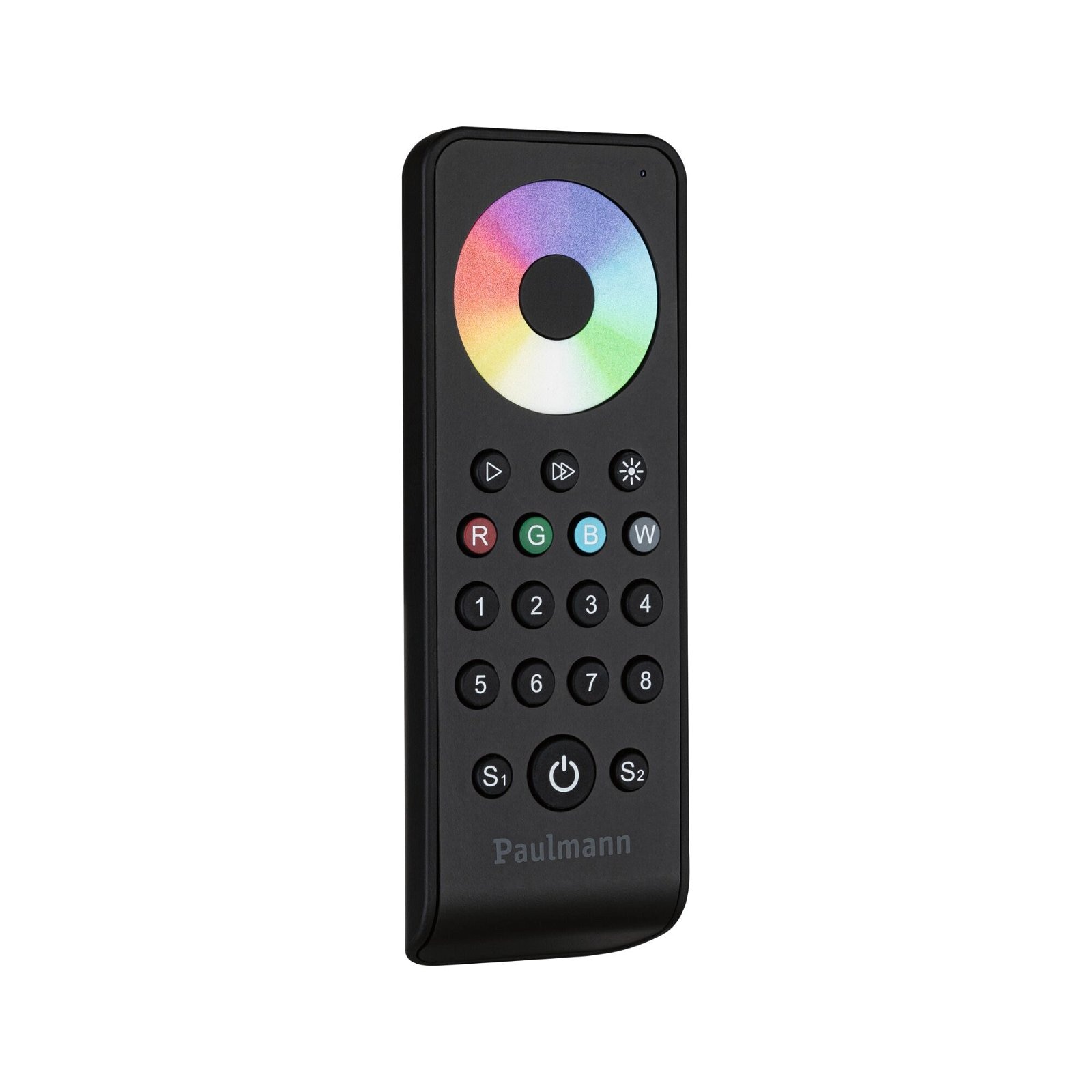 Paulmann LED-Streifen »Pro Funk Remote RGBW Multi Color 8 channels 2.4GHz Weiß/Kunststoff«, Fernbedienung