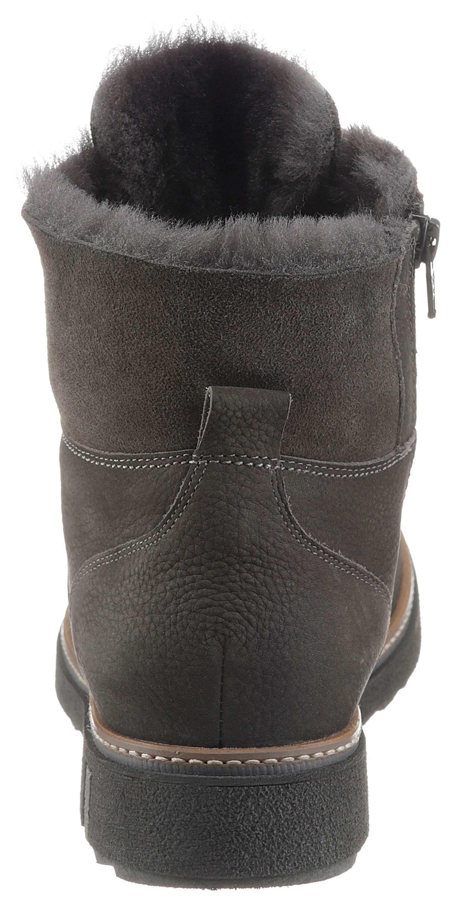 Waldläufer Winterboots »HITOMI«, Outdoorboots, Schnürboots mit Lammfellfutter, H-Weite