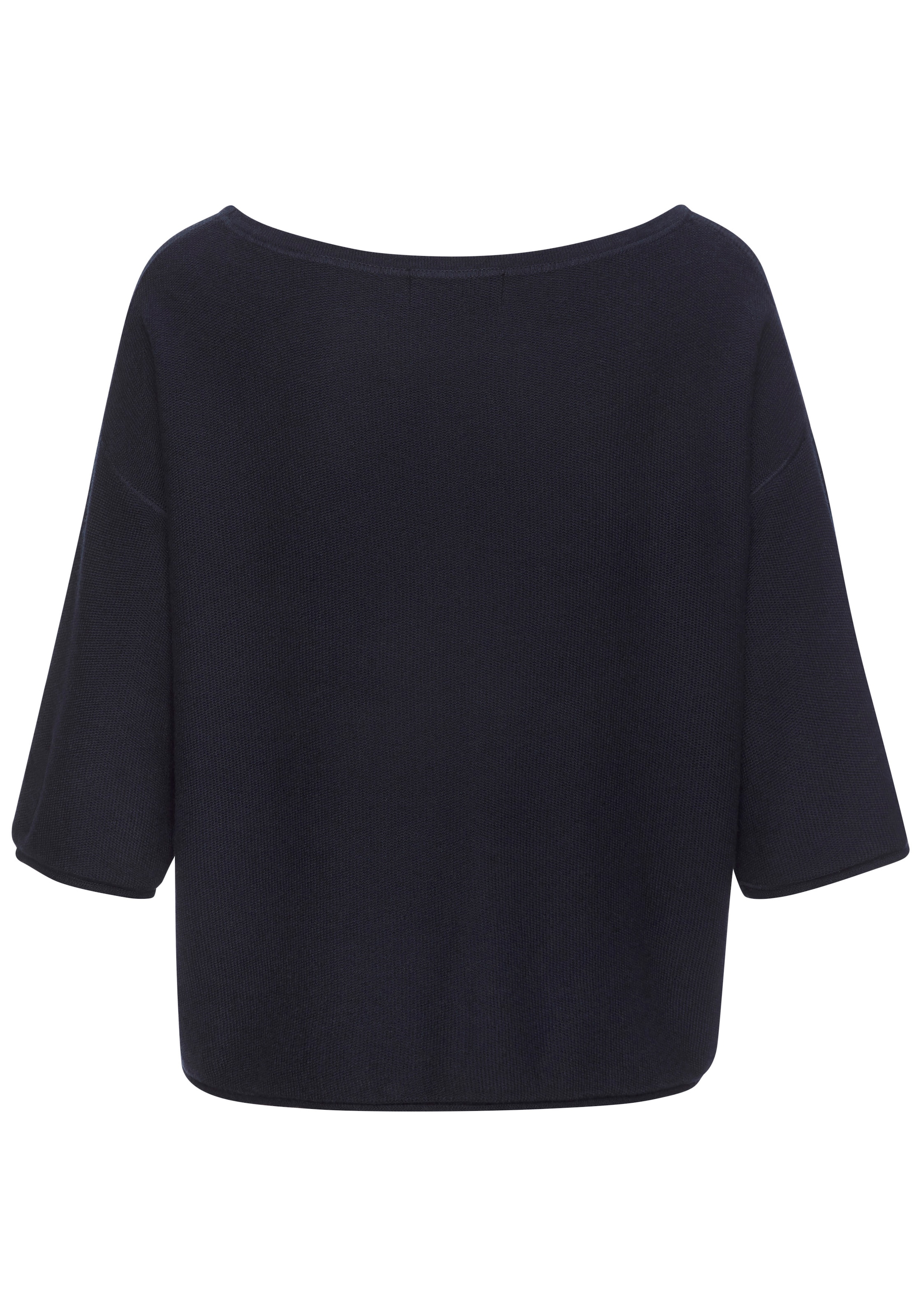 Elbsand 3/4-Arm-Shirt mit U-Boot Ausschnitt, Loungewear