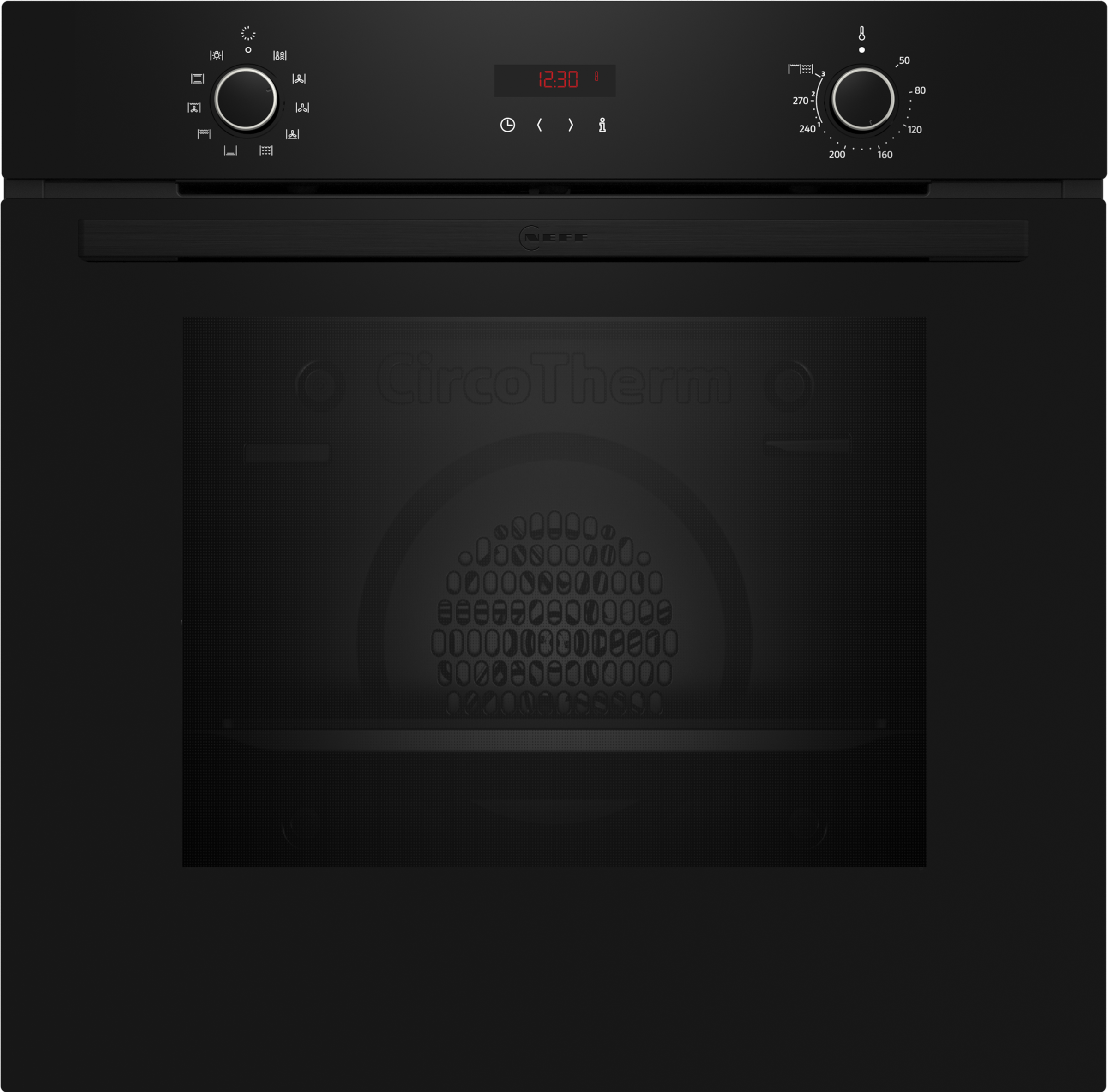 NEFF Backofen-Set »B2CCG6AK3«, mit Teleskopauszug nachrüstbar, Pyrolyse-Selbstreinigung, mit pyrolytischer Selbstreinigung