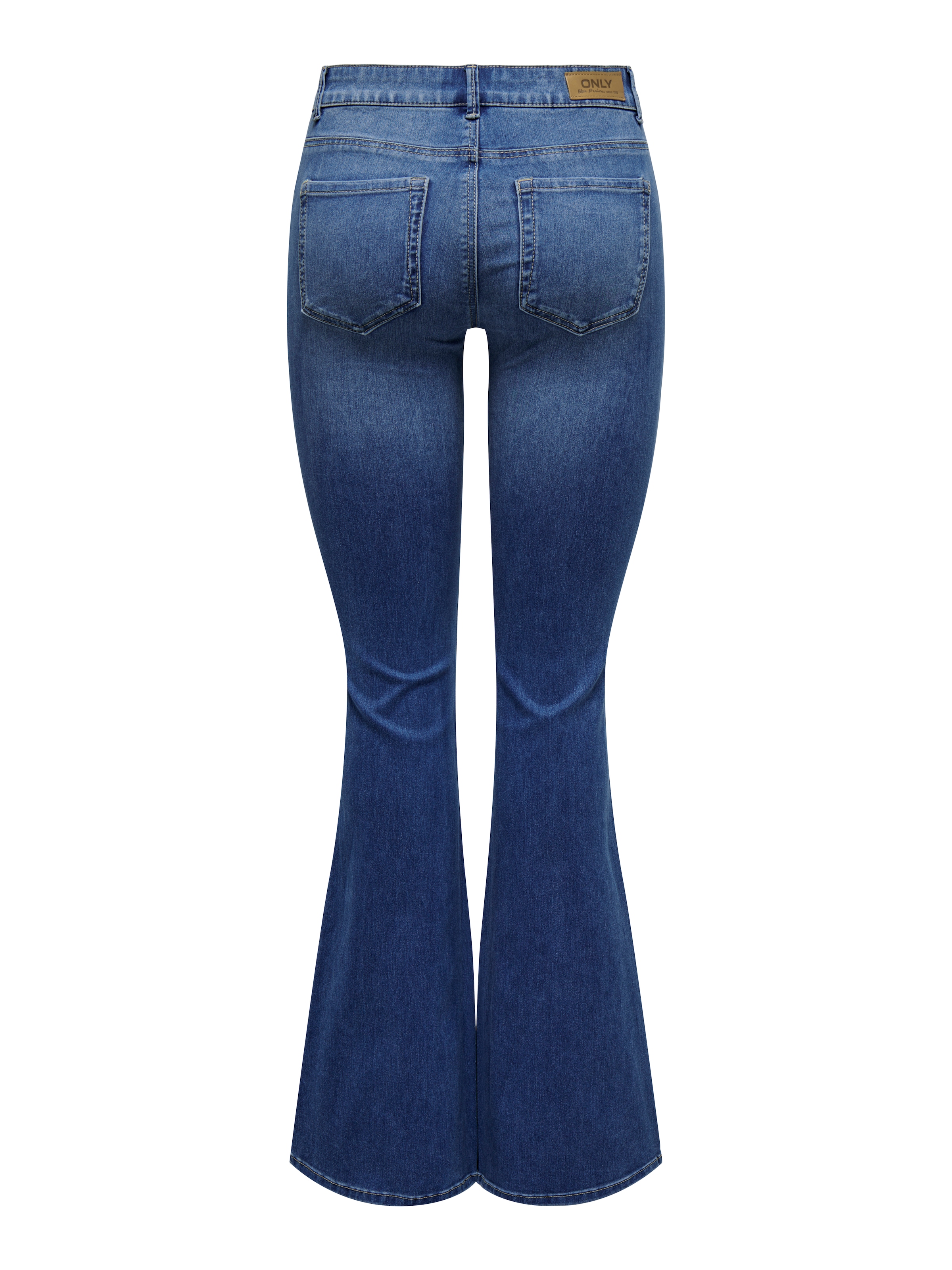 ONLY Bootcut-Jeans »ONLREESE REG RETRO FLARED DNM BOX« Materialmix, bootcut fit