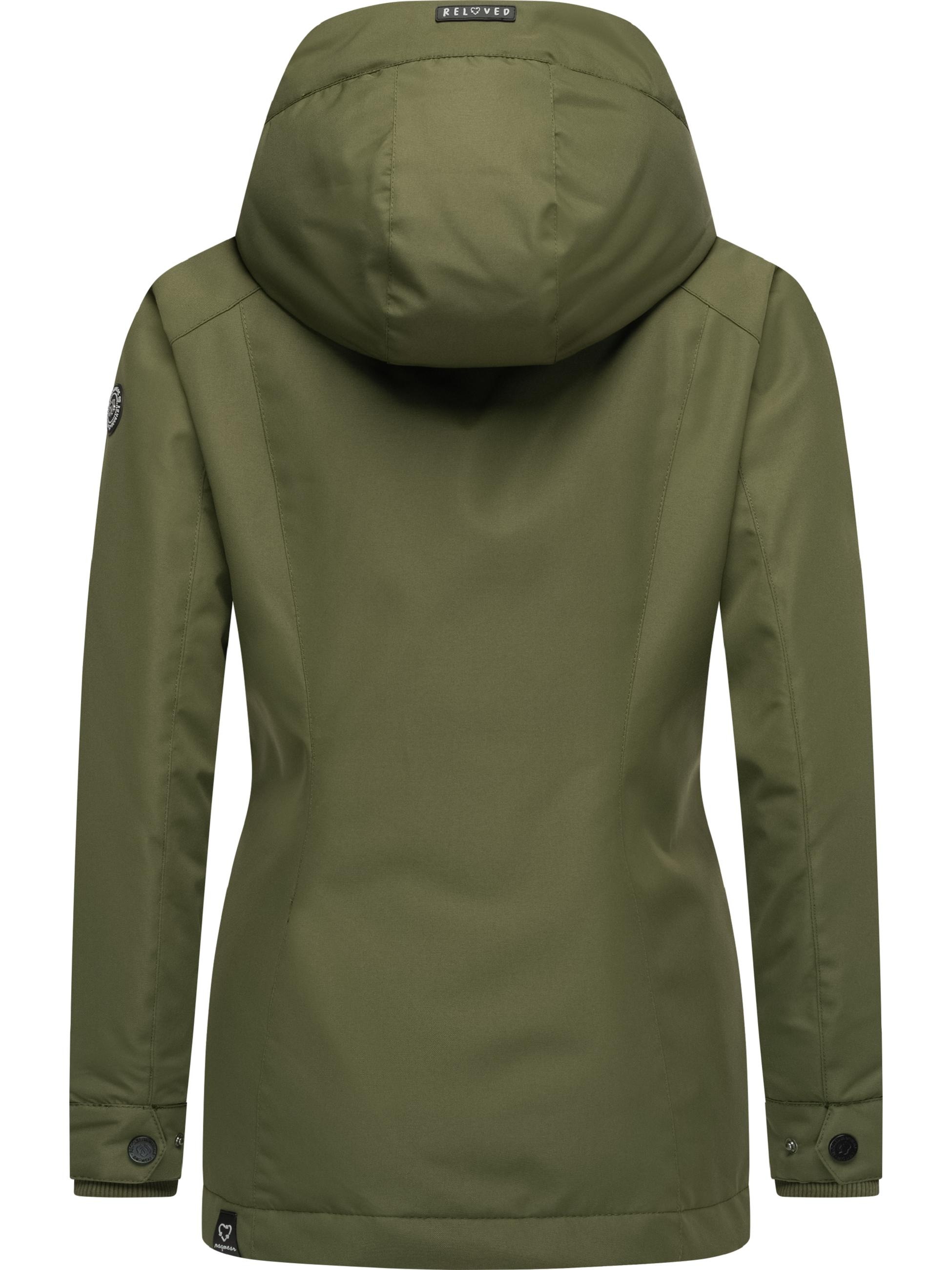 Ragwear Wintermantel »Winterjacke Jazmin Remake II Intl.«, wasserdichte Outdoorjacke aus recyceltem Material