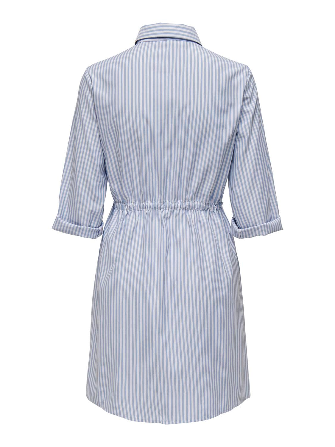 ONLY Hemdblusenkleid »ONLSARAH LS SHIRT DRESS WVN«, Sommerkleid