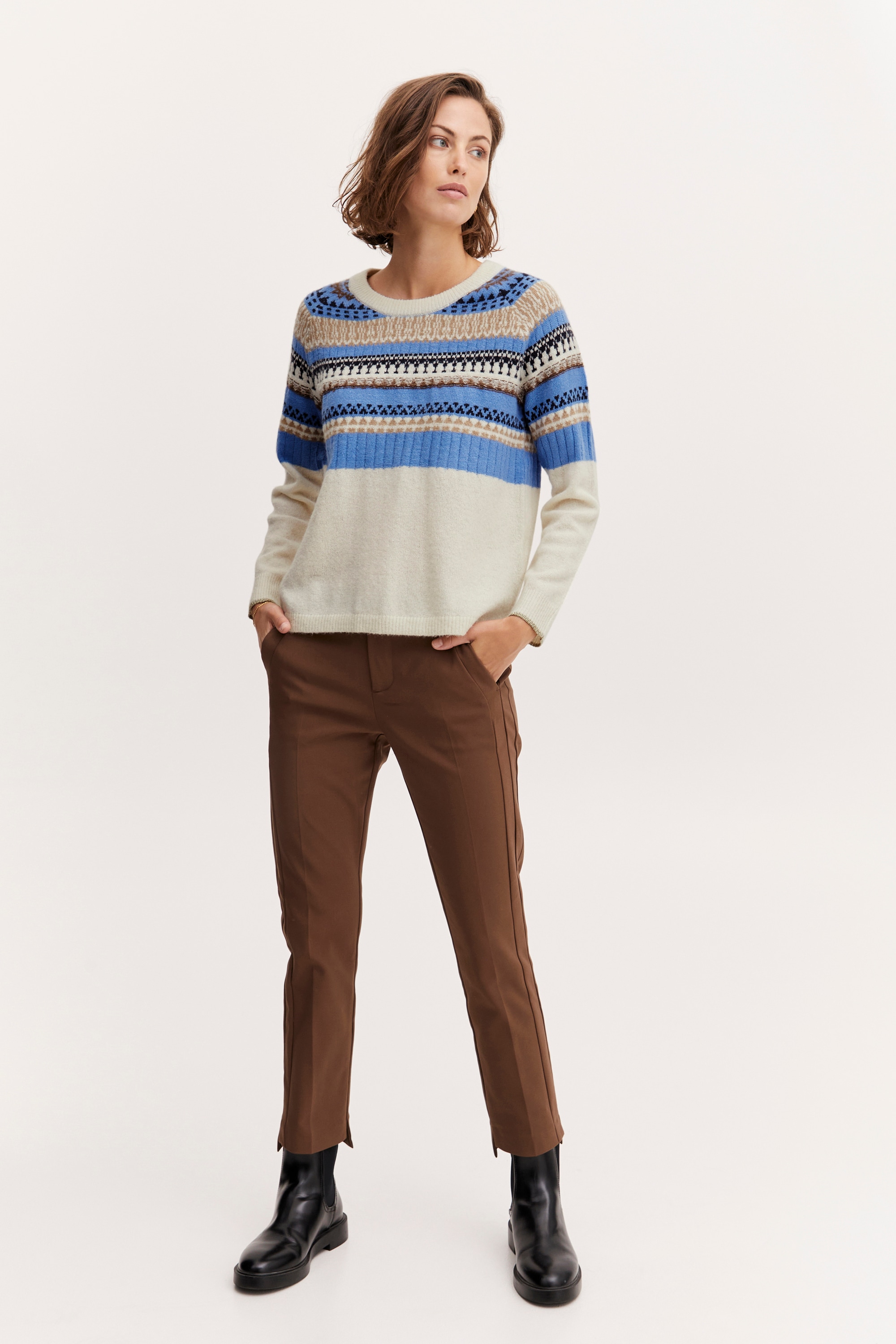fransa Strickpullover »Strickpullover FRISABELLA«