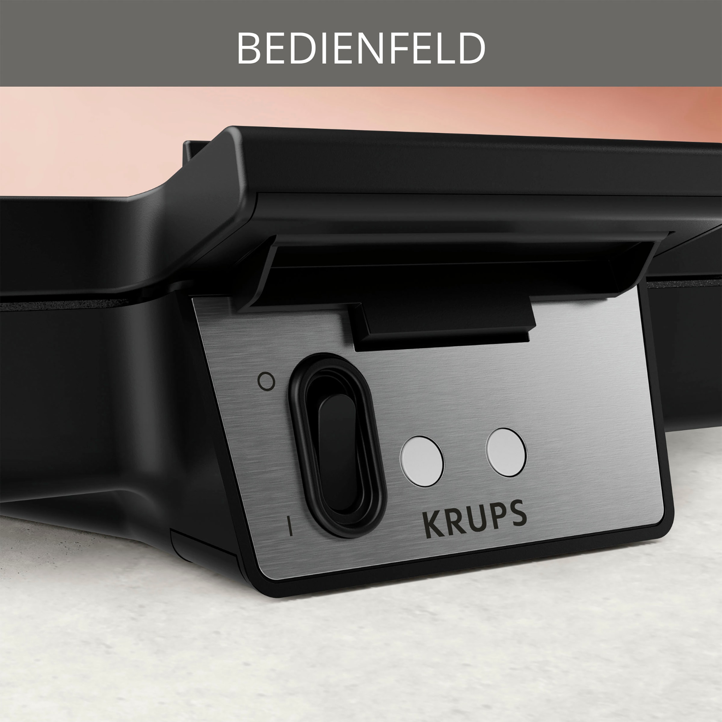 Krups Sandwichmaker »FDK453, Dreieckform, Antihaftbeschichtung, tiefe XL-Platten«, 850 W