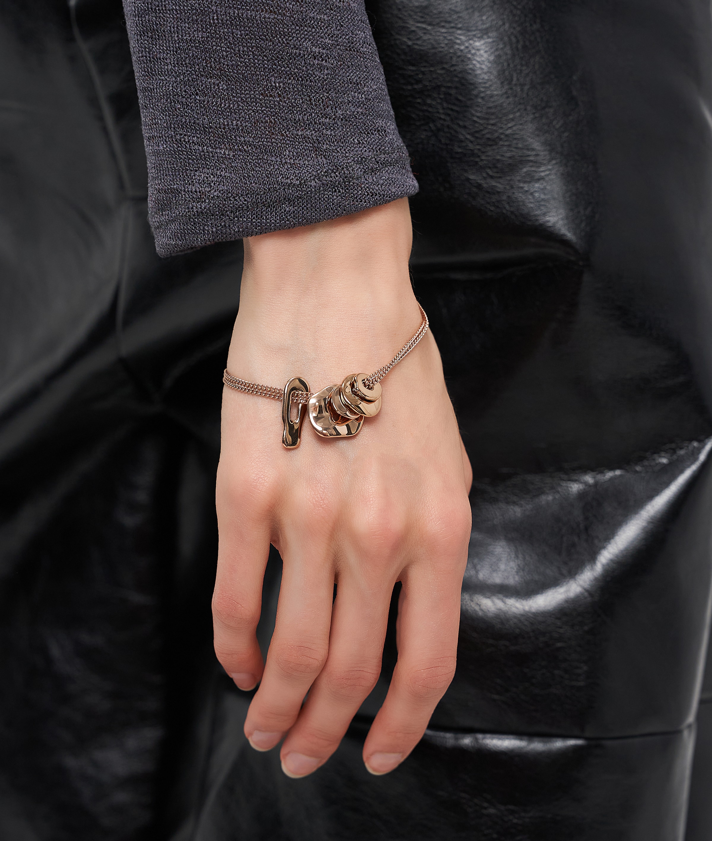 Liebeskind Berlin Edelstahlarmband »Schmuck Geschenk Armkette Organics«