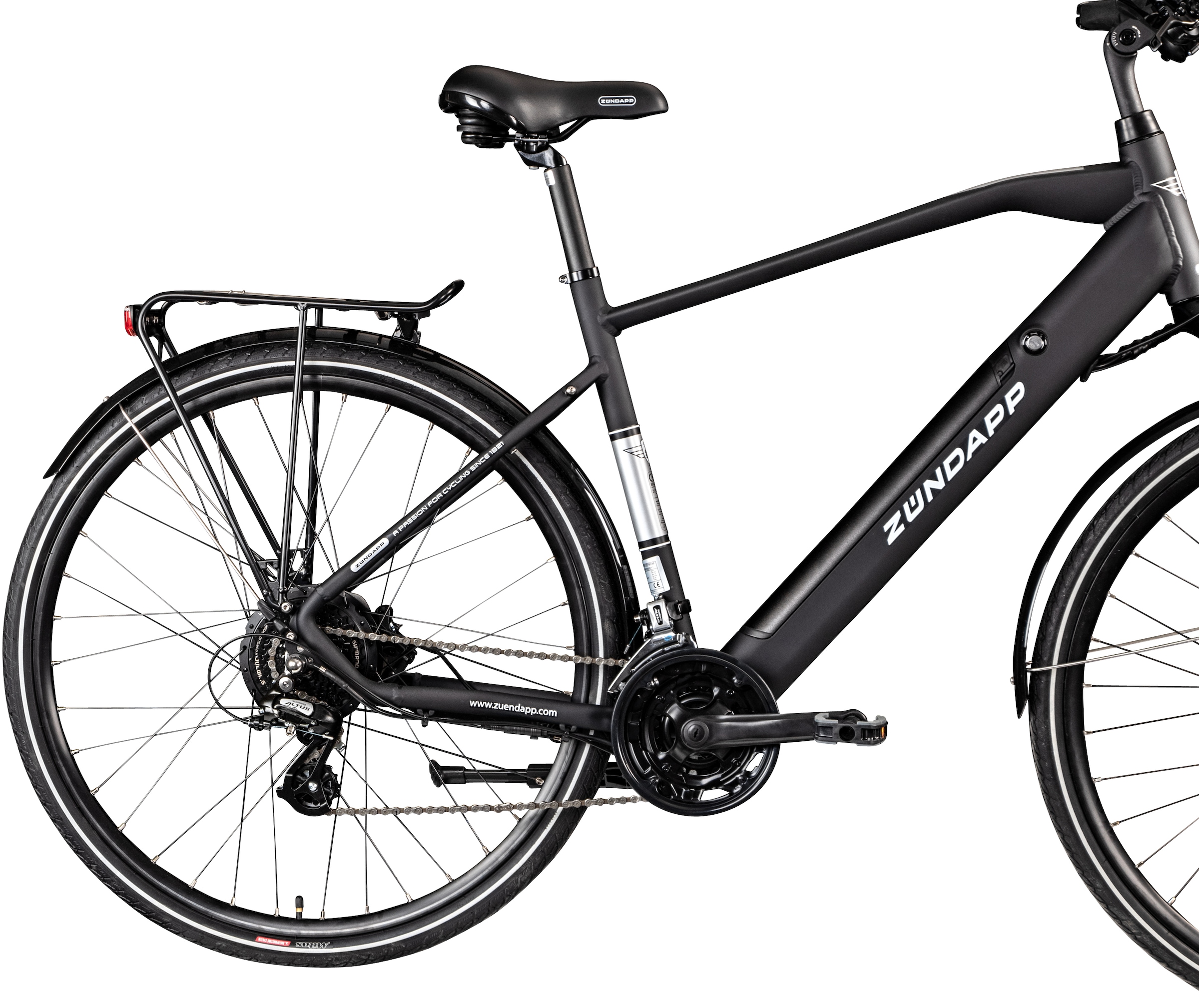 Zündapp E-Bike »Z810«, 24 Gang, Shimano, Altus RD-M310, Heckmotor 250 W, Pedelec, Elektrofahrrad für Herren
