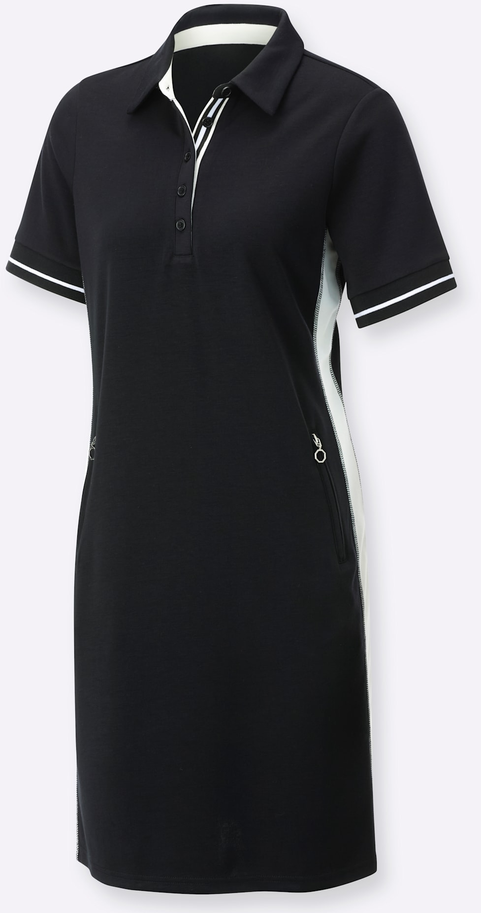 creation L Shirtkleid »Modal-Mix-Polokleid«