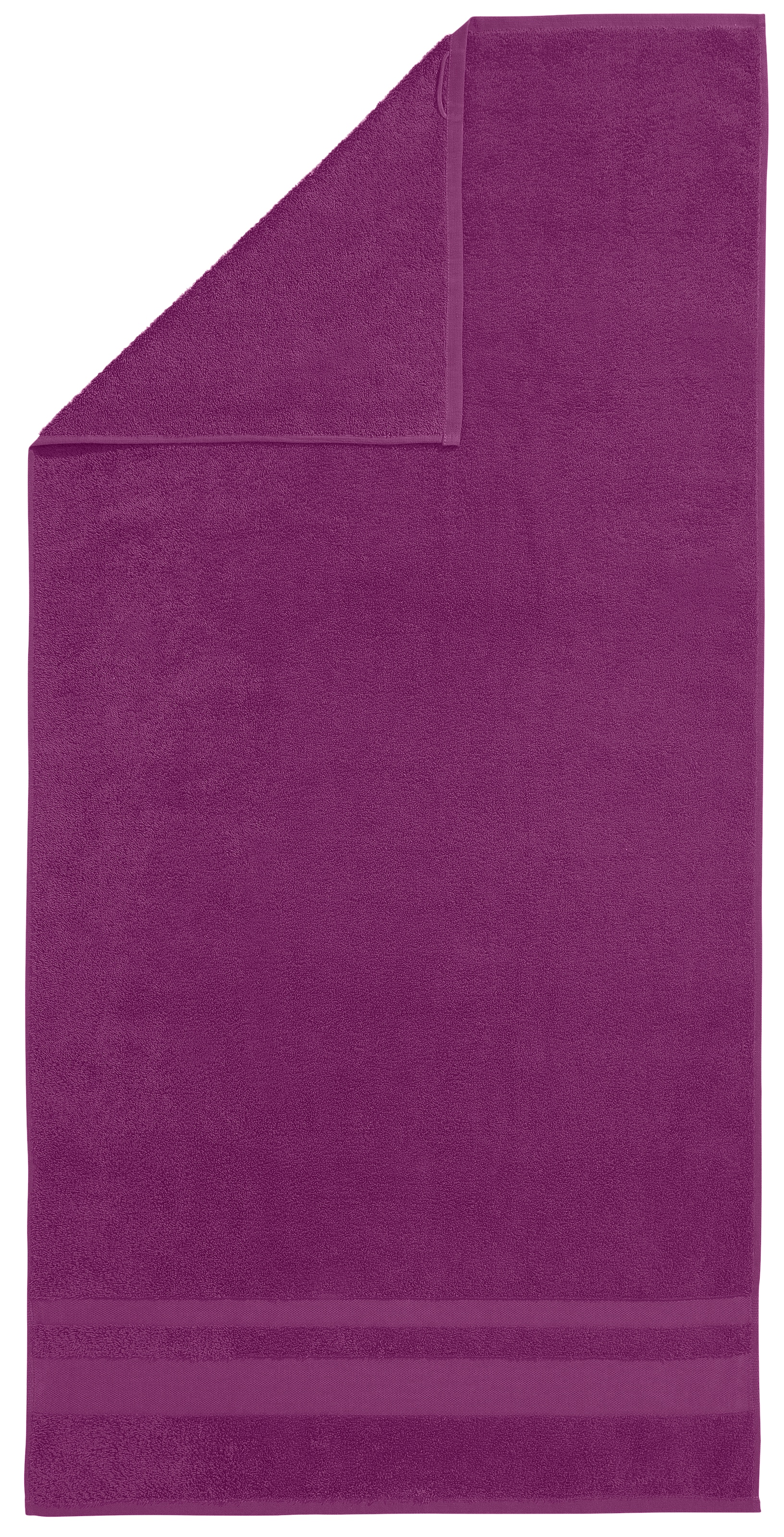 OTTO home Duschtücher »Vanessa, 4 Duschtücher, 70x140cm, in Standard- und Premium-Qualität« Handtücher mit Bordüre, 100% Baumwolle, einfarbig, weich