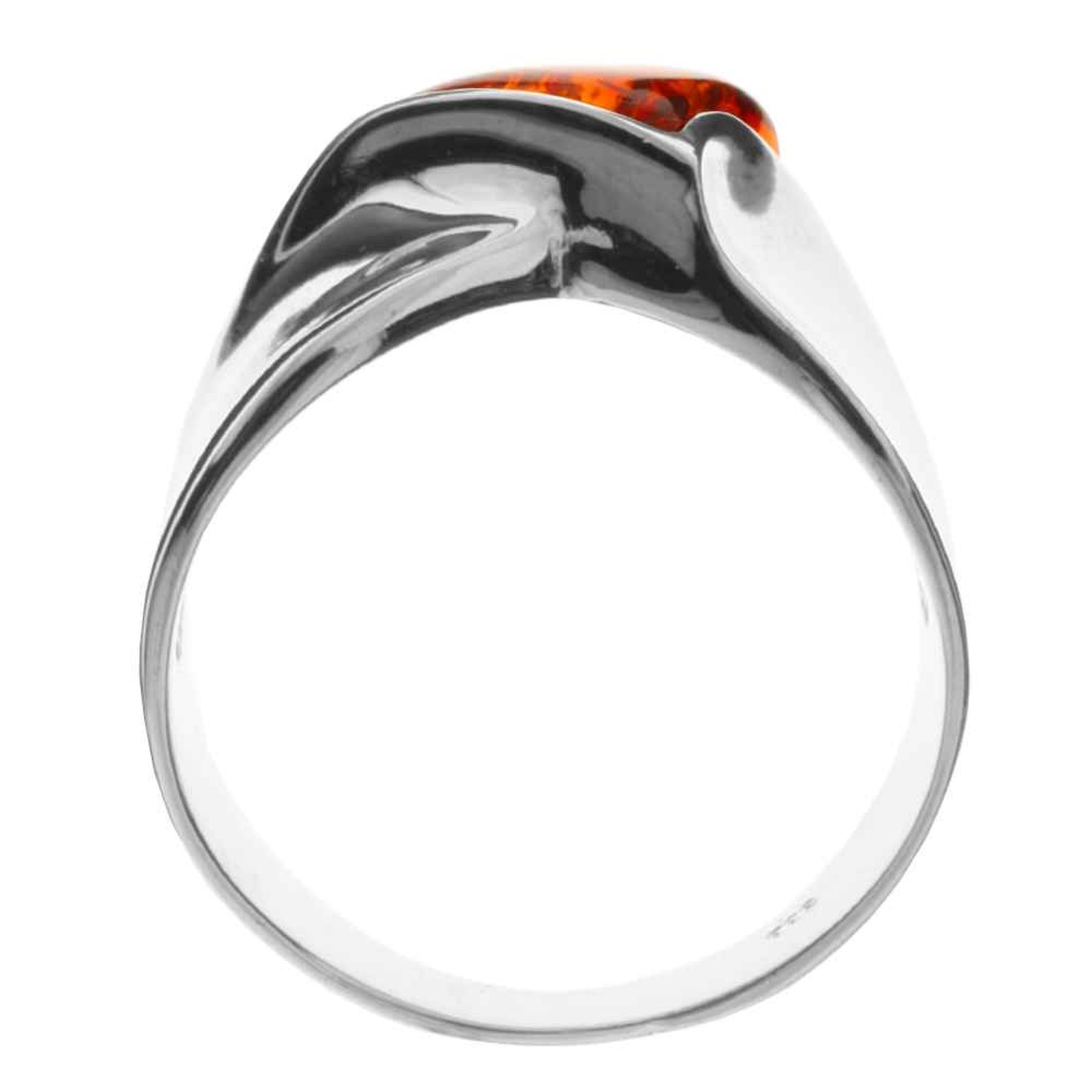OSTSEE-SCHMUCK Fingerring »- Alisca - Silber 925/000 - Bernstein«