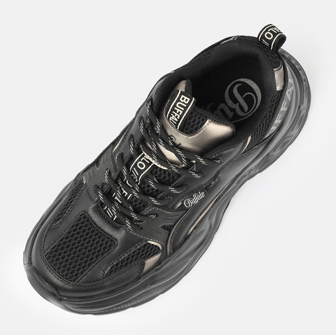 Buffalo Plateausneaker »Yuno one«  Halbschuh, Schnürschuh, Retro-Sneaker mit Memory Foam Innensohle