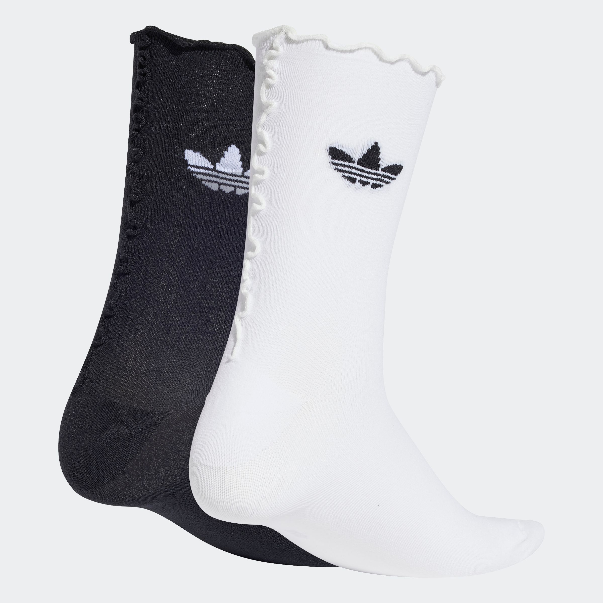 adidas Originals Sportsocken »RUFFLE, 2 PAAR« 2 Paar tlg. für Erwachsene, mit Rüschendetails hinten und am Bündchen