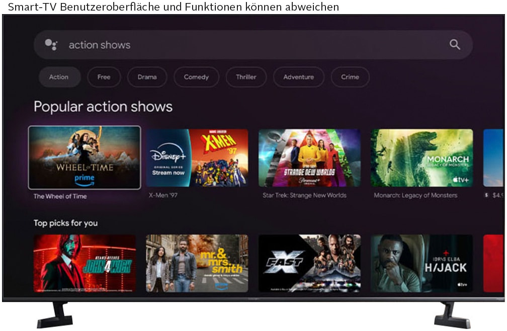 Xiaomi QLED Mini LED-Fernseher »L75MB-SEU« 189 cm/75 ′′ Smart-TV, Größe 75 ′′