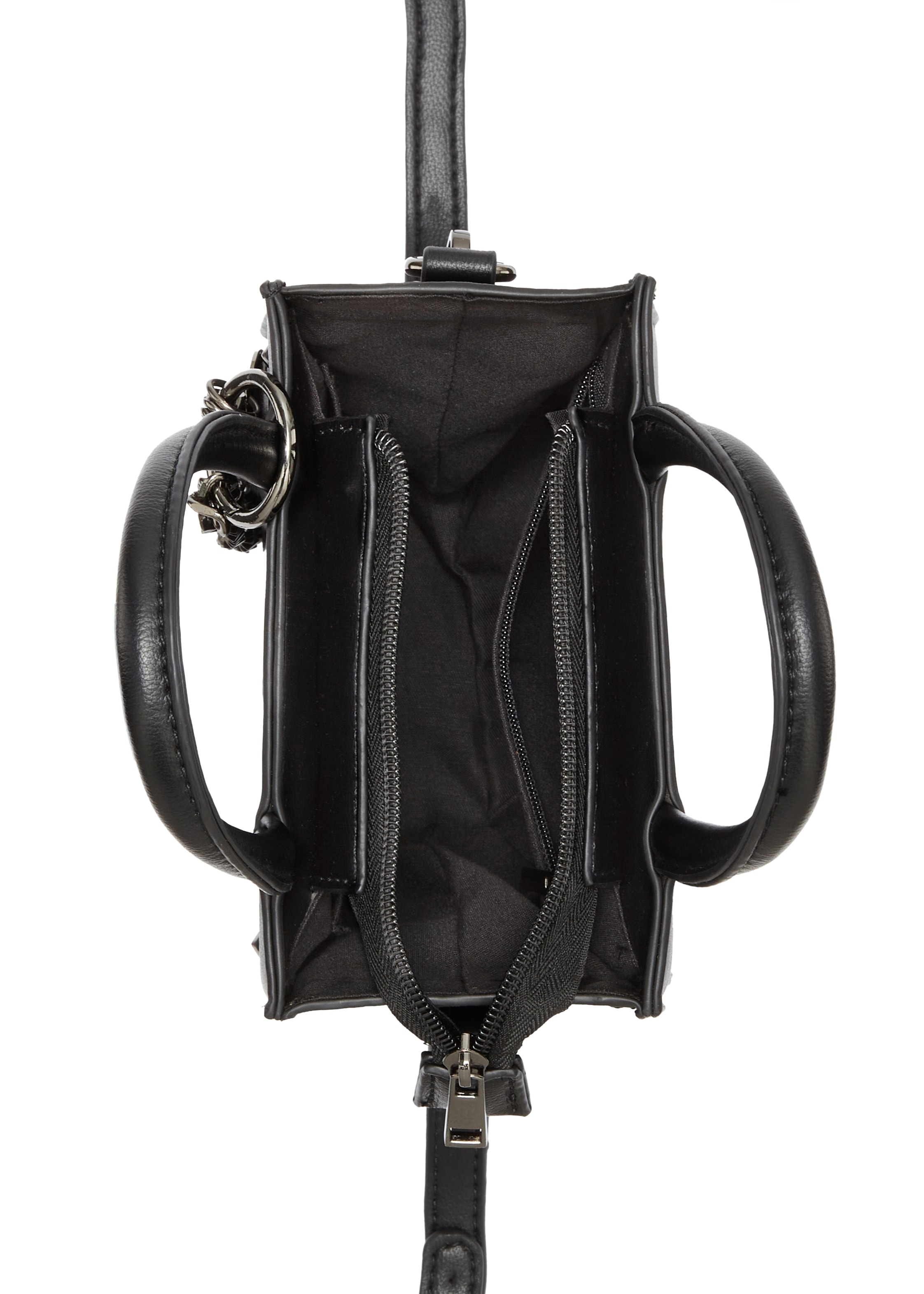 Vivance Handtasche »Minibag«, mit Nietendetails, Schultertasche, Henkeltasche, Crossbody Bag VEGAN