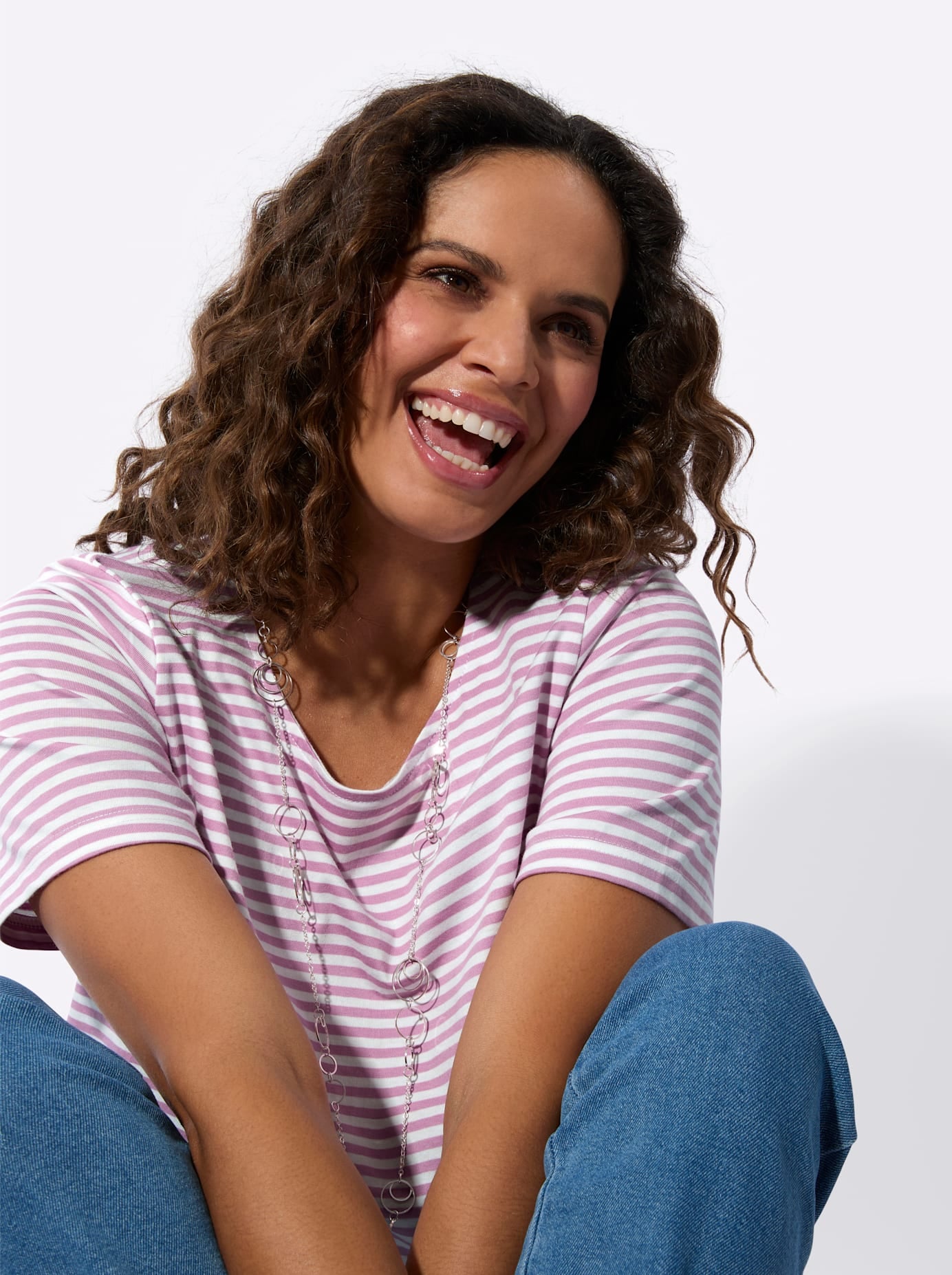 Casual Looks 2-in-1-Shirt »Ringelshirt« 1 tlg. tlg.