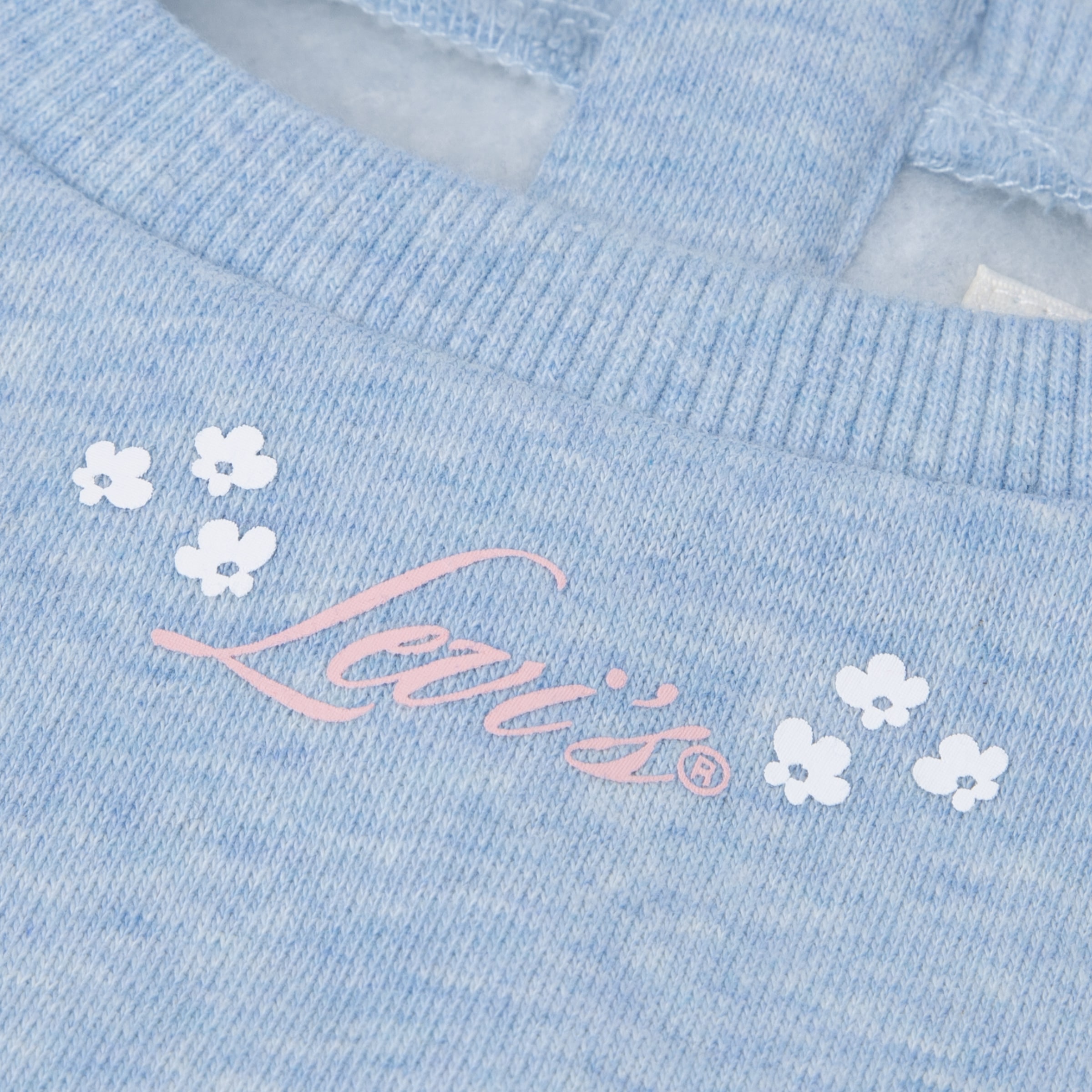 Levi's® Kids Sweatshirt »LVG RUFFLED CREW W JOGGER«, 2 & Joggpants/ Jogginganzug mit Rüschenbesatz - for Girls
