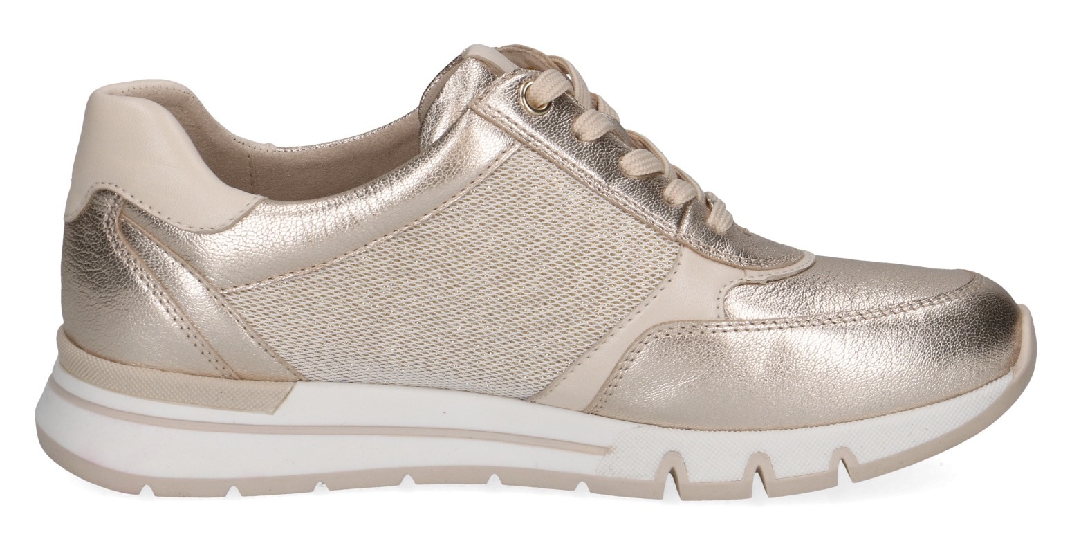 Caprice Keilsneaker, Freizeitschuh, Halbschuh, Schnürschuh in Schuhweite H (=sehr weit)