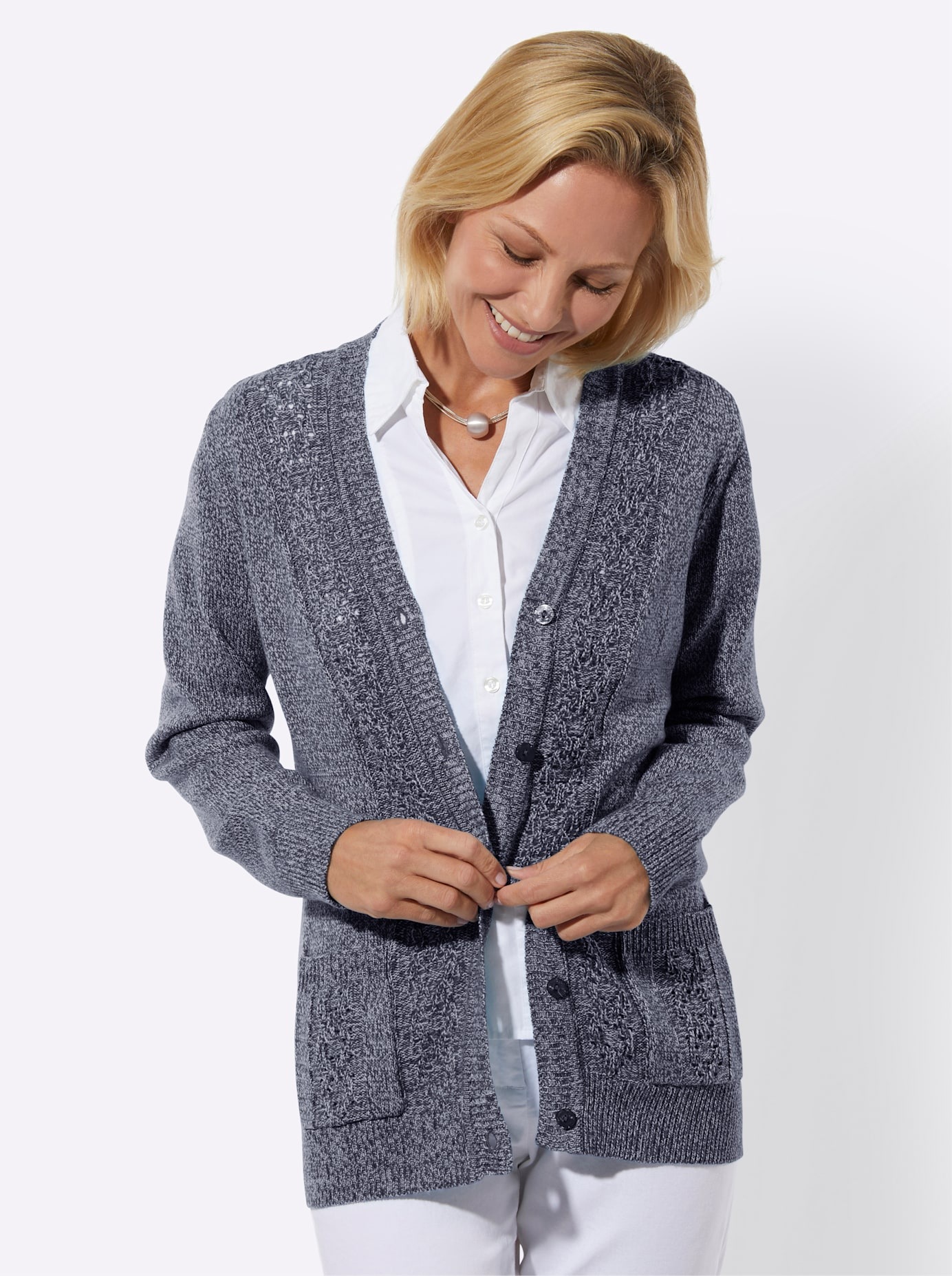 Classic Basics Strickjacke