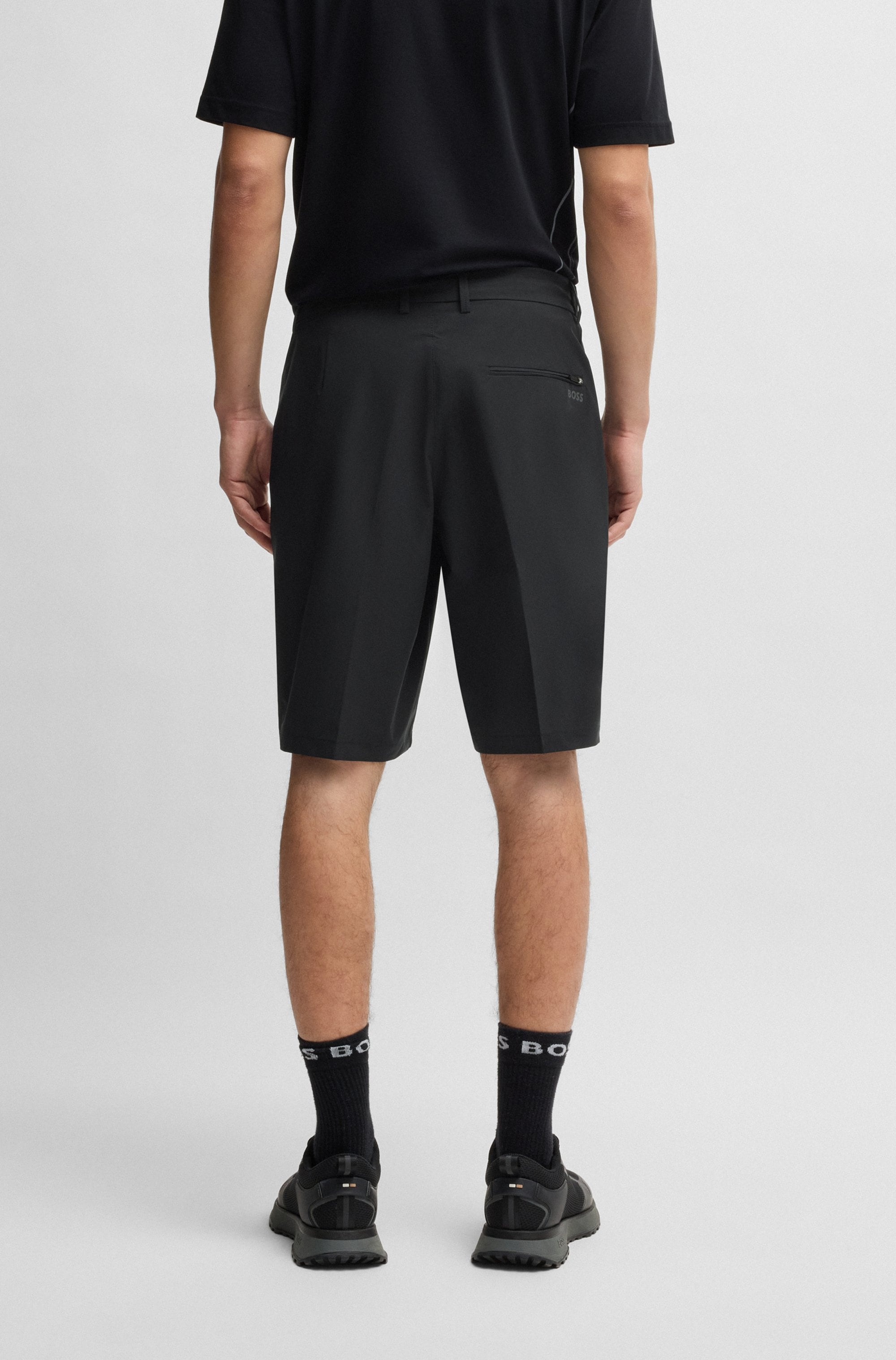 BOSS GREEN Shorts »S Speedflex«, in klassischer Form