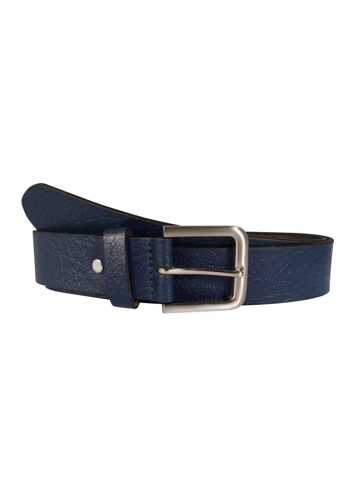 Leonardo Verrelli Ledergürtel »Echt Leder, dkl. blau, 2. Wahl , 90 cm - 140 cm (Bundweite)«