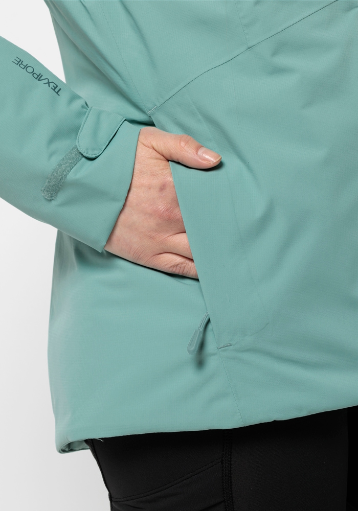 Jack Wolfskin Outdoorjacke »WISPER INS JKT W«, mit Kapuze