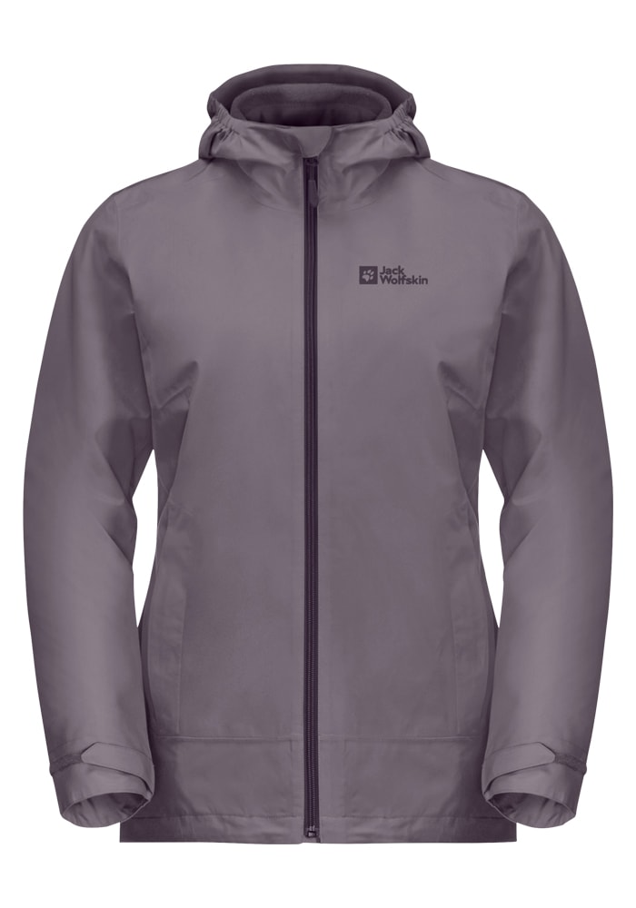 Jack Wolfskin 3-in-1-Funktionsjacke »MOONRISE 3IN1 JKT W«, mit Kapuze
