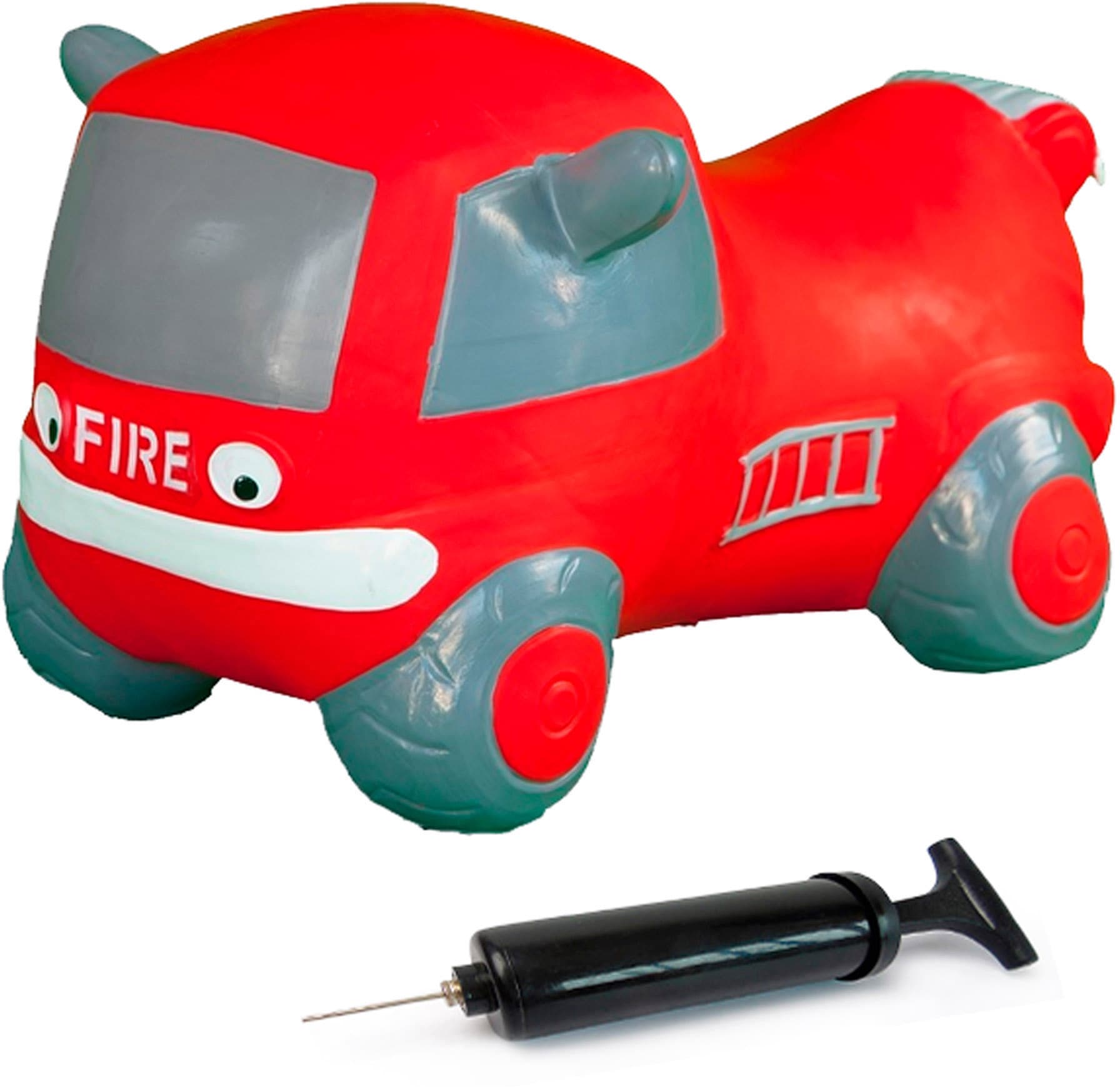 Jamara Hüpftier »Fire Truck«, inkl. Luftpumpe