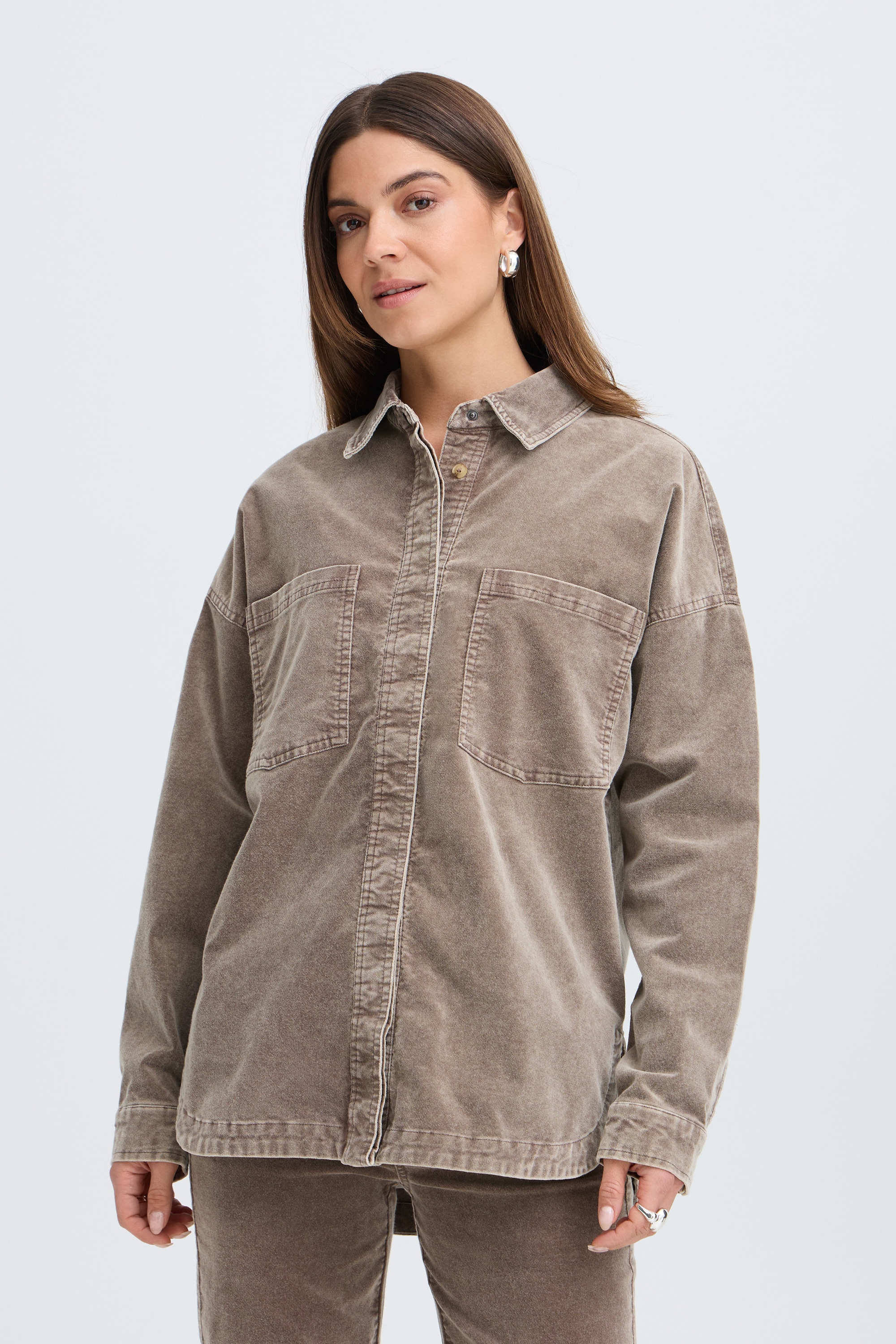 Pulz Jeans Hemdjacke »Damen Overshirts PZFIBA«