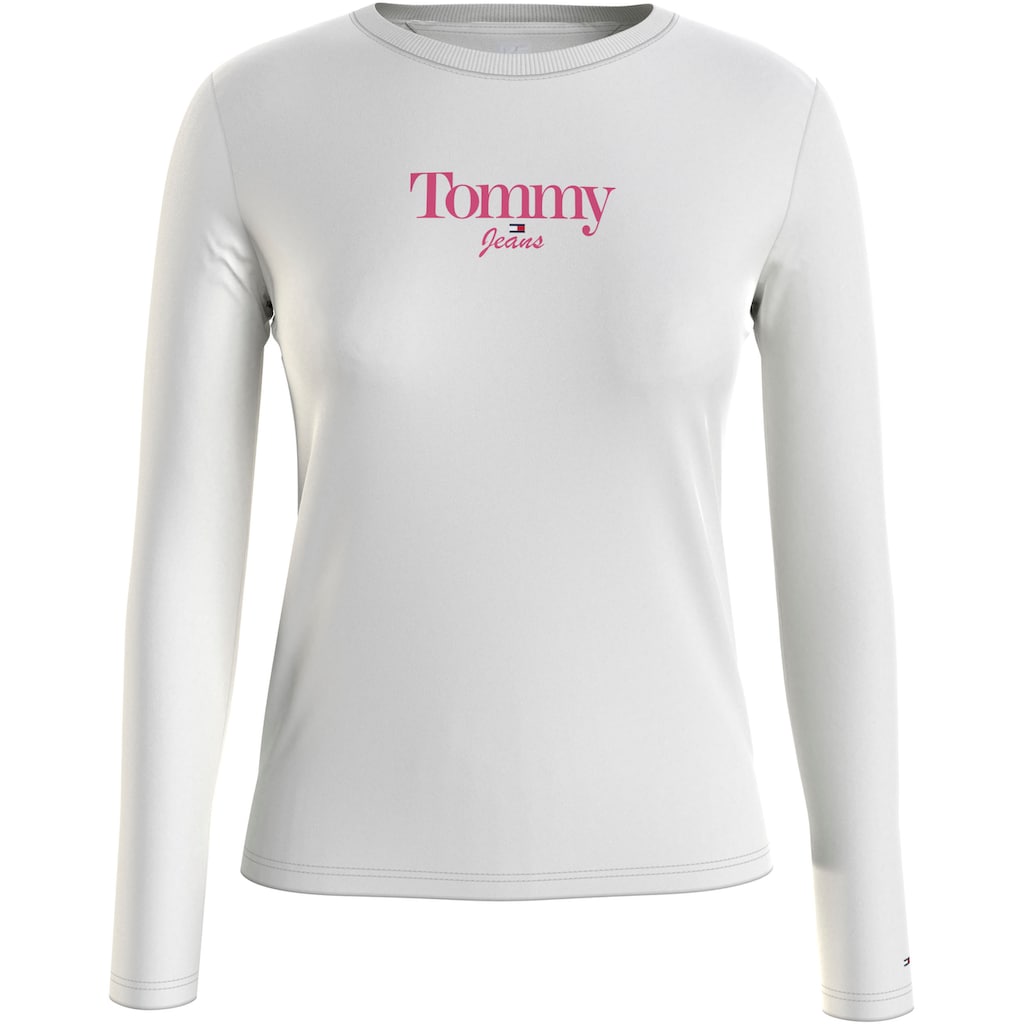 Tommy Jeans Langarmshirt »TJW SLIM ESSENTIAL LOGO 1 LS«