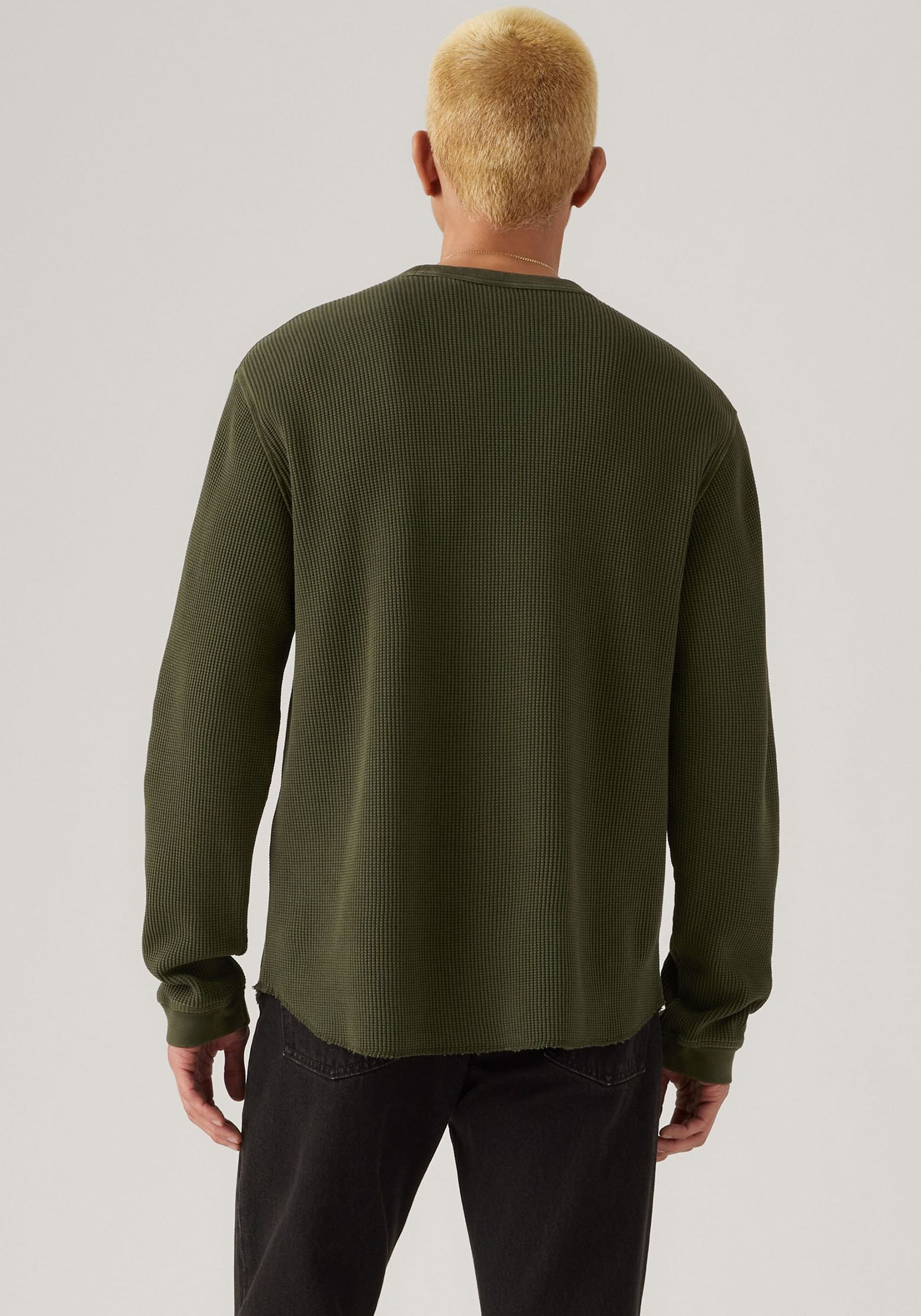 Levi's® Langarmshirt Waffelstruktur