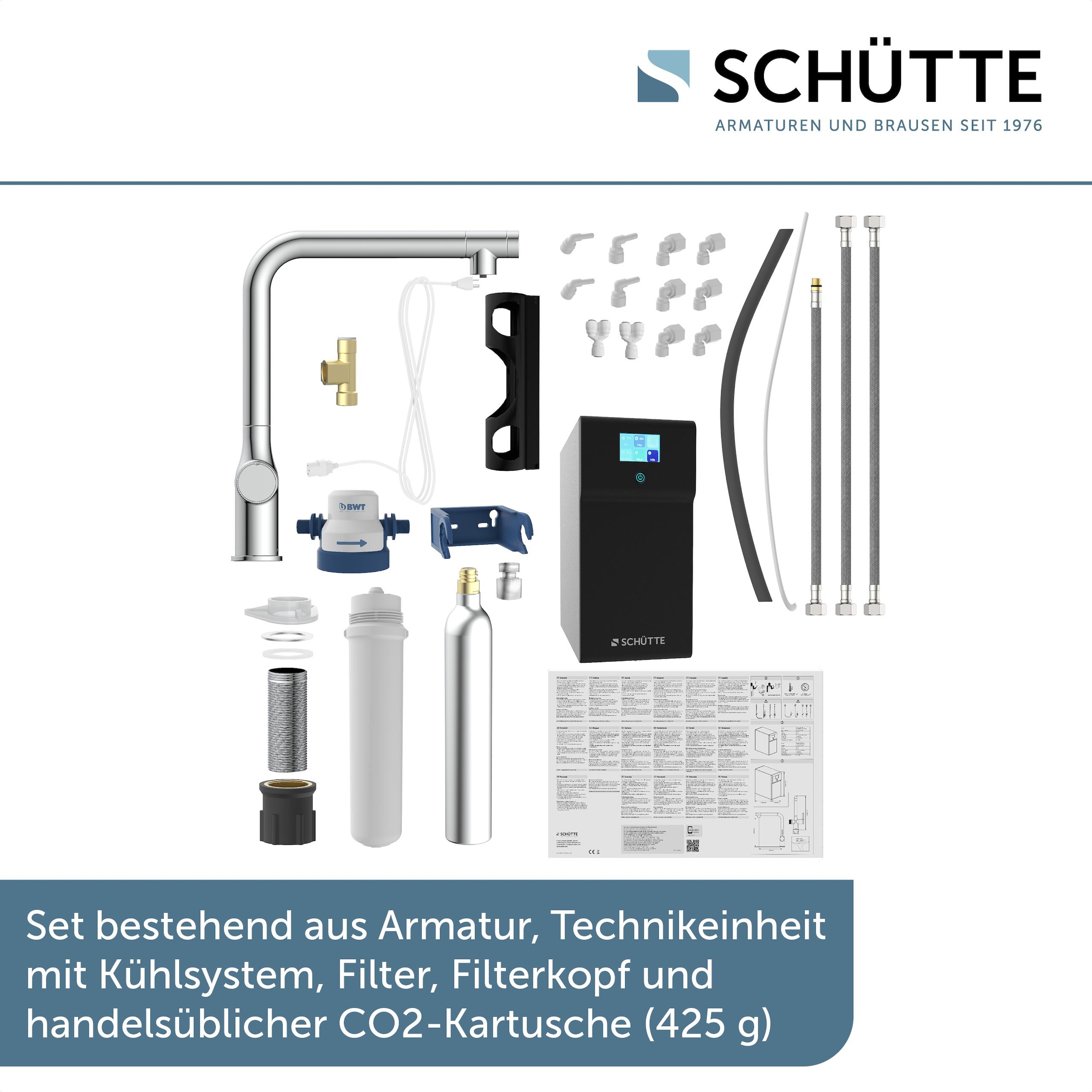 Schütte Spültischarmatur »»AQUASTAR PREMIUM« Sprudelwasser-Spültischarmatur«