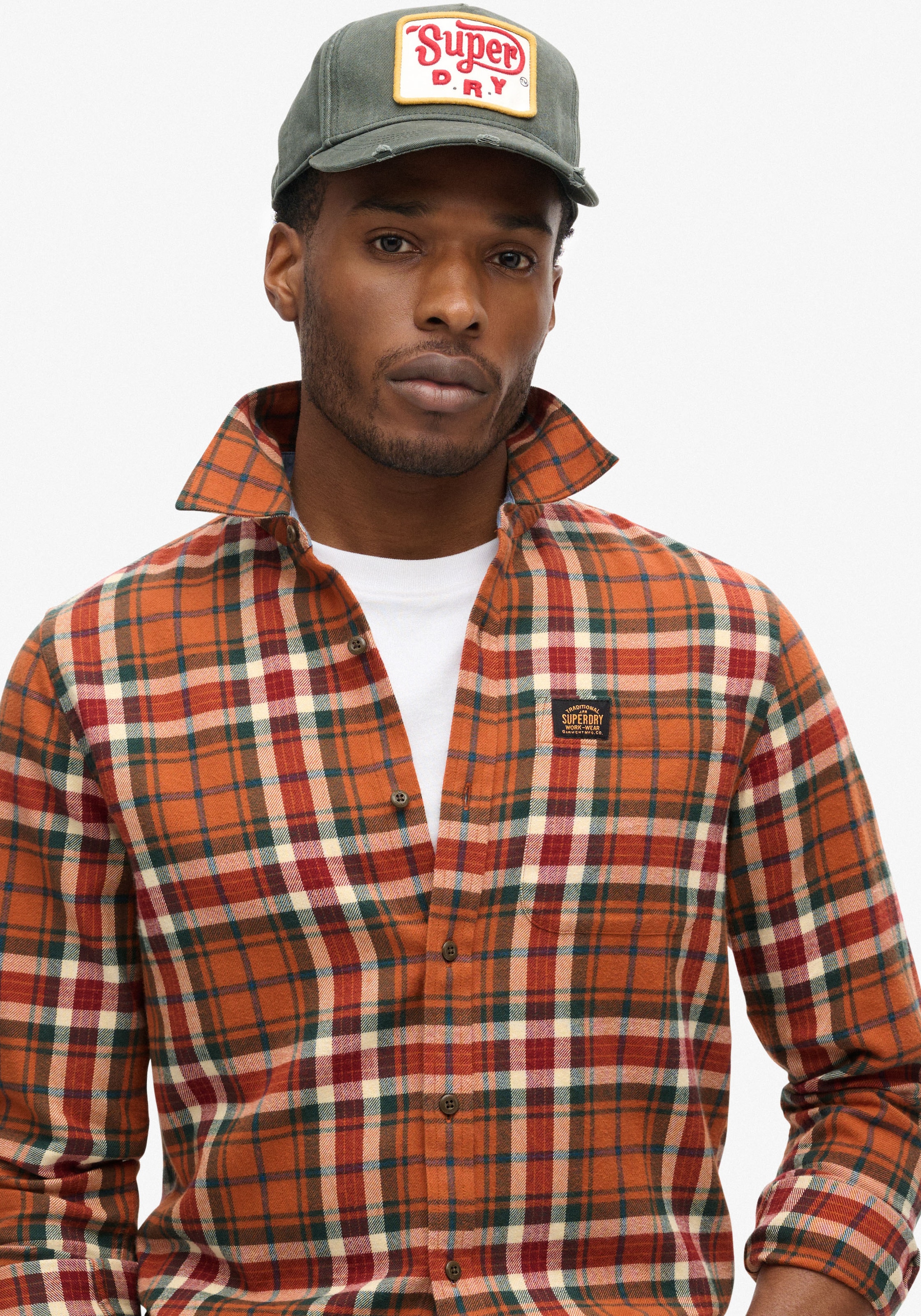 Superdry Langarmhemd »Organic Cotton Lumberjack Check Shirt«