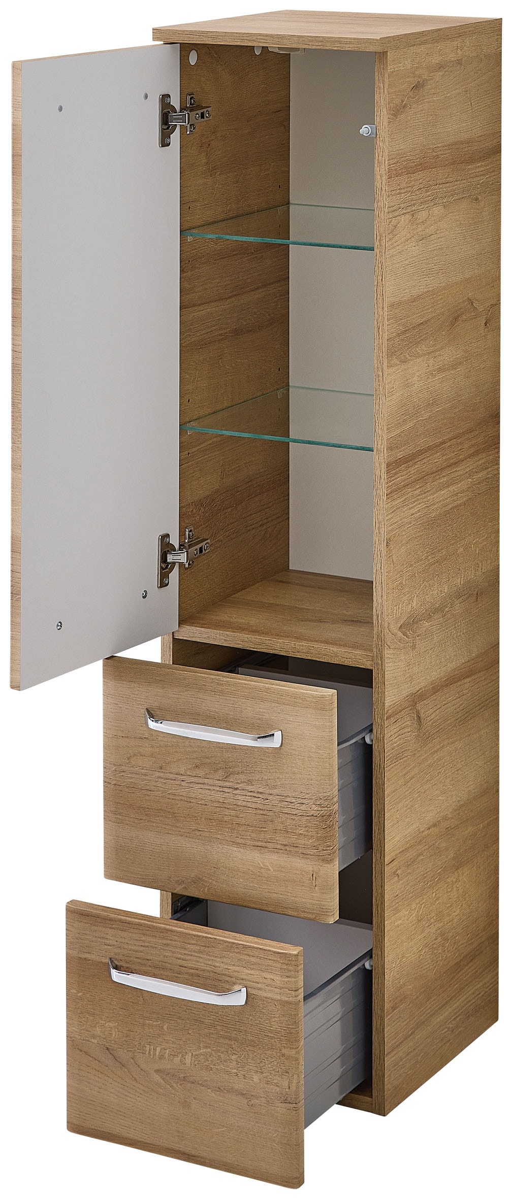 Saphir Midischrank »Quickset 318, mit 1 Tür, 2 Auszüge, 30cm breit« 1 Stk. tlg.