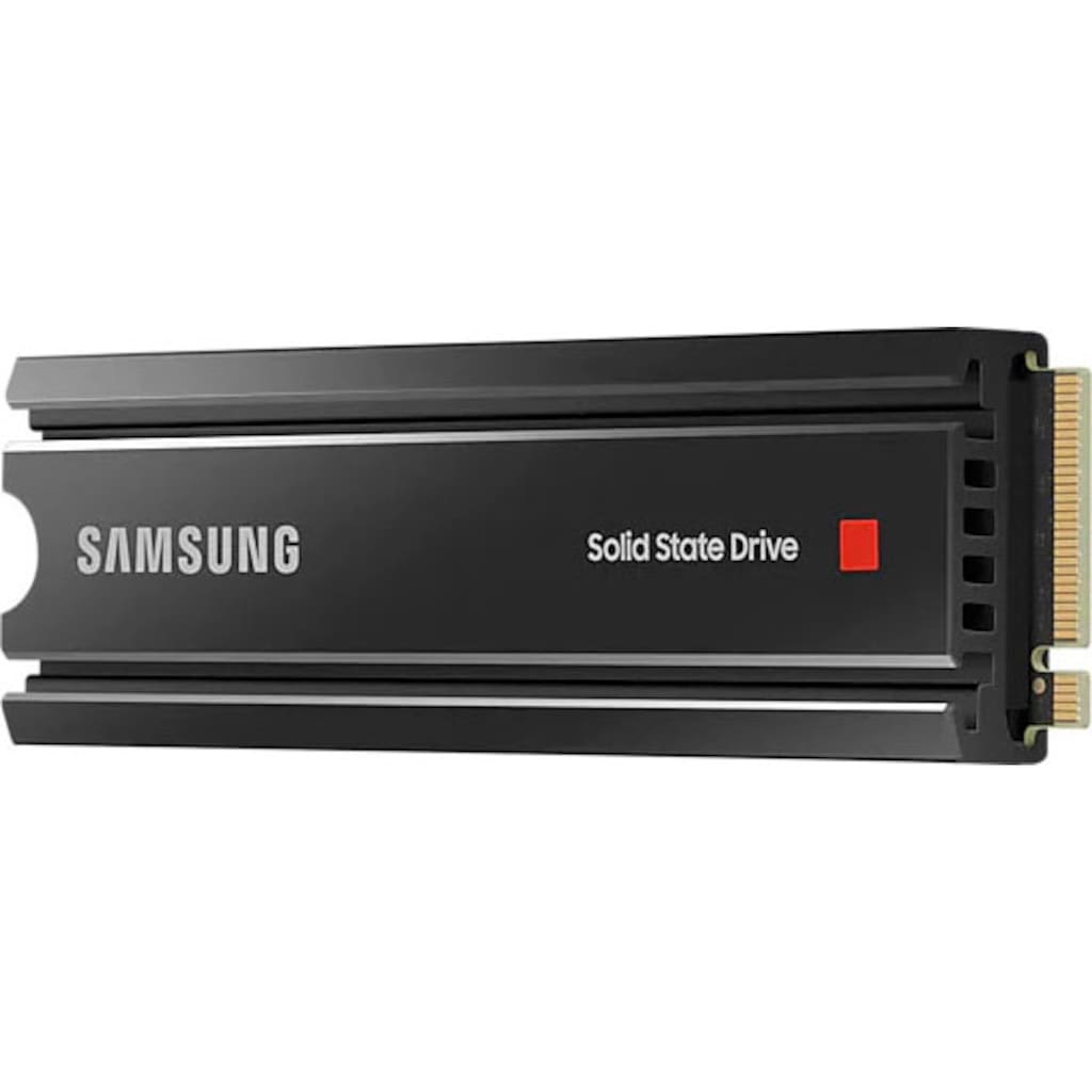 Samsung interne SSD »980 PRO Heatsink«, Anschluss M.2 PCIe 4.0, Playstation 5 kompatibel