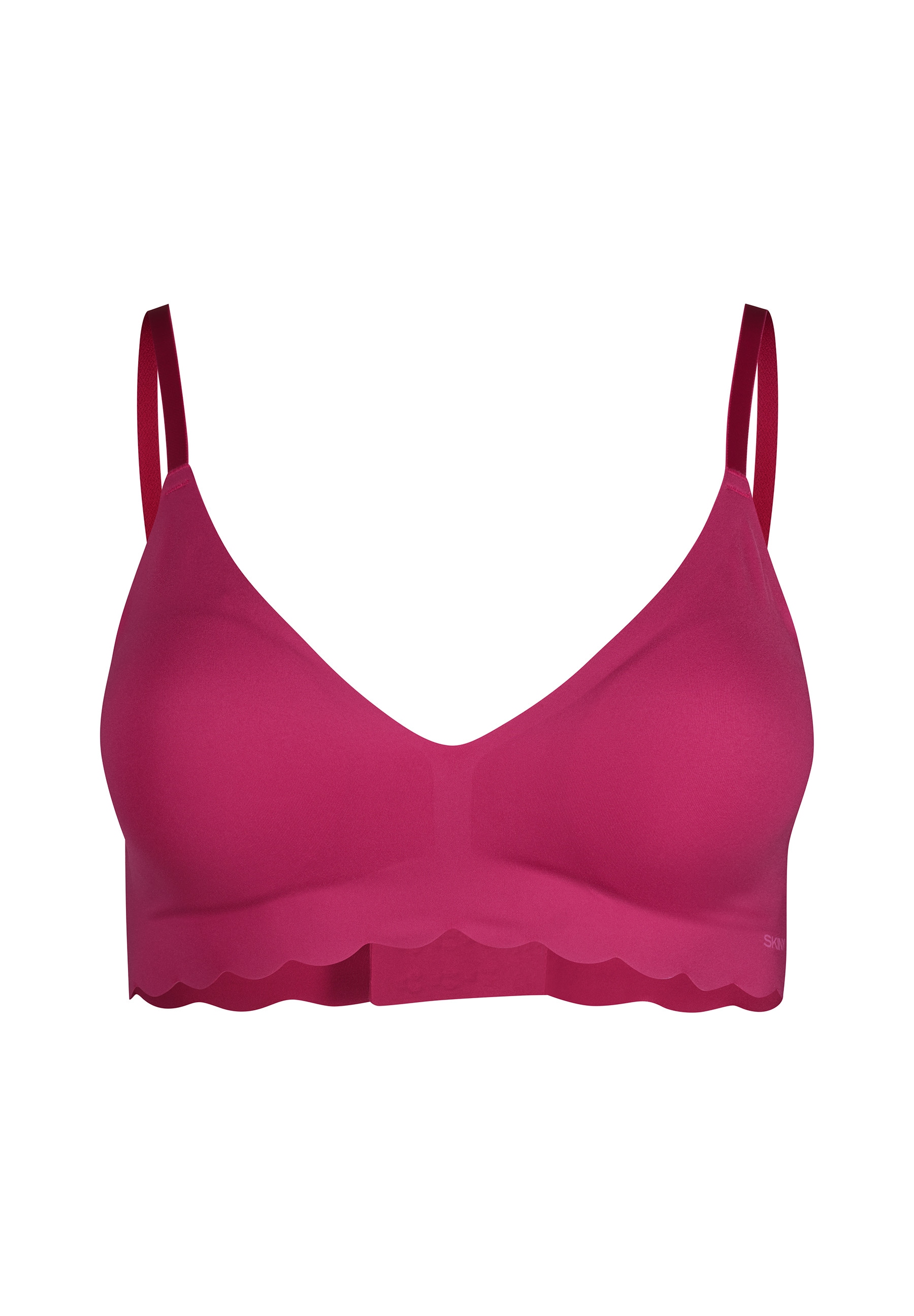 Skiny Soft-BH »Micro Essentials« herausnehmbare Pads,  V-Ausschnitt, Unsichtbar-Effekt, mit Bogenkante