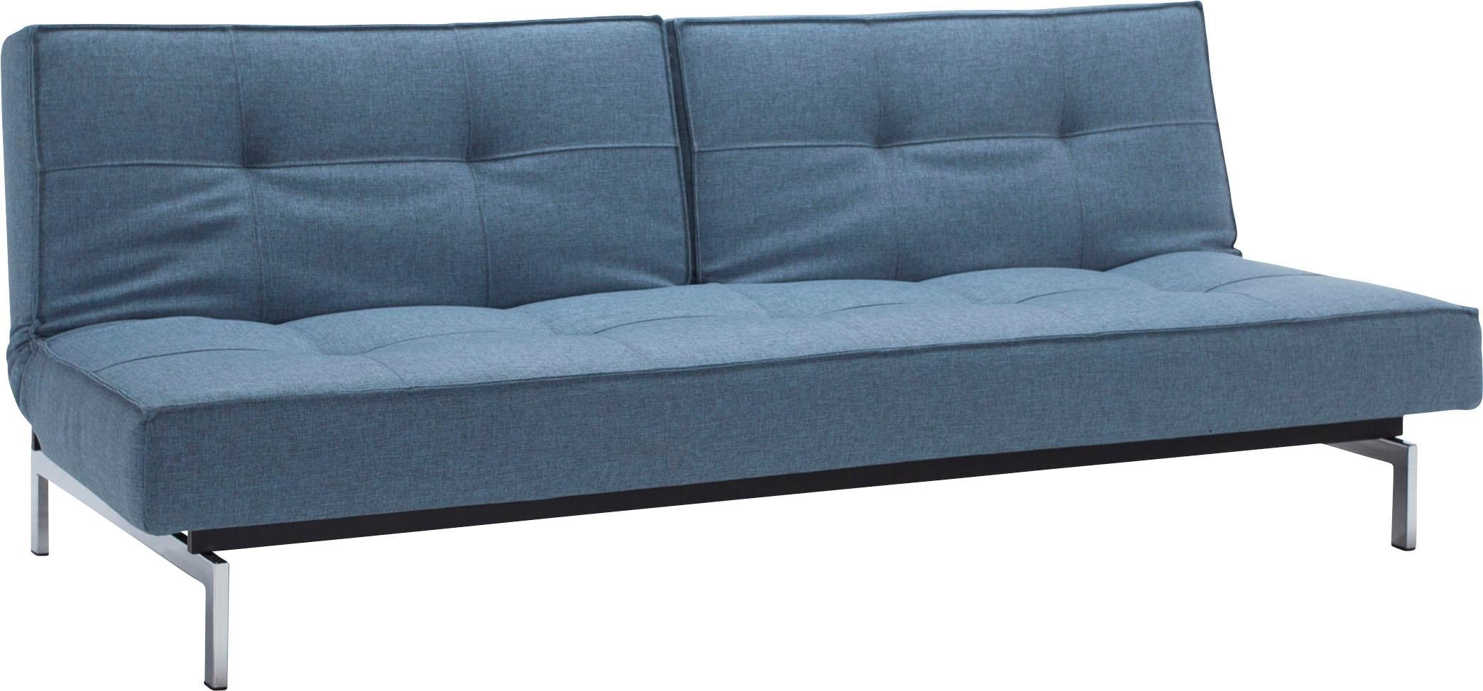 INNOVATION LIVING ™ Schlafsofa »Splitback«, mit chromglänzenden Beinen, in skandinavischen Design