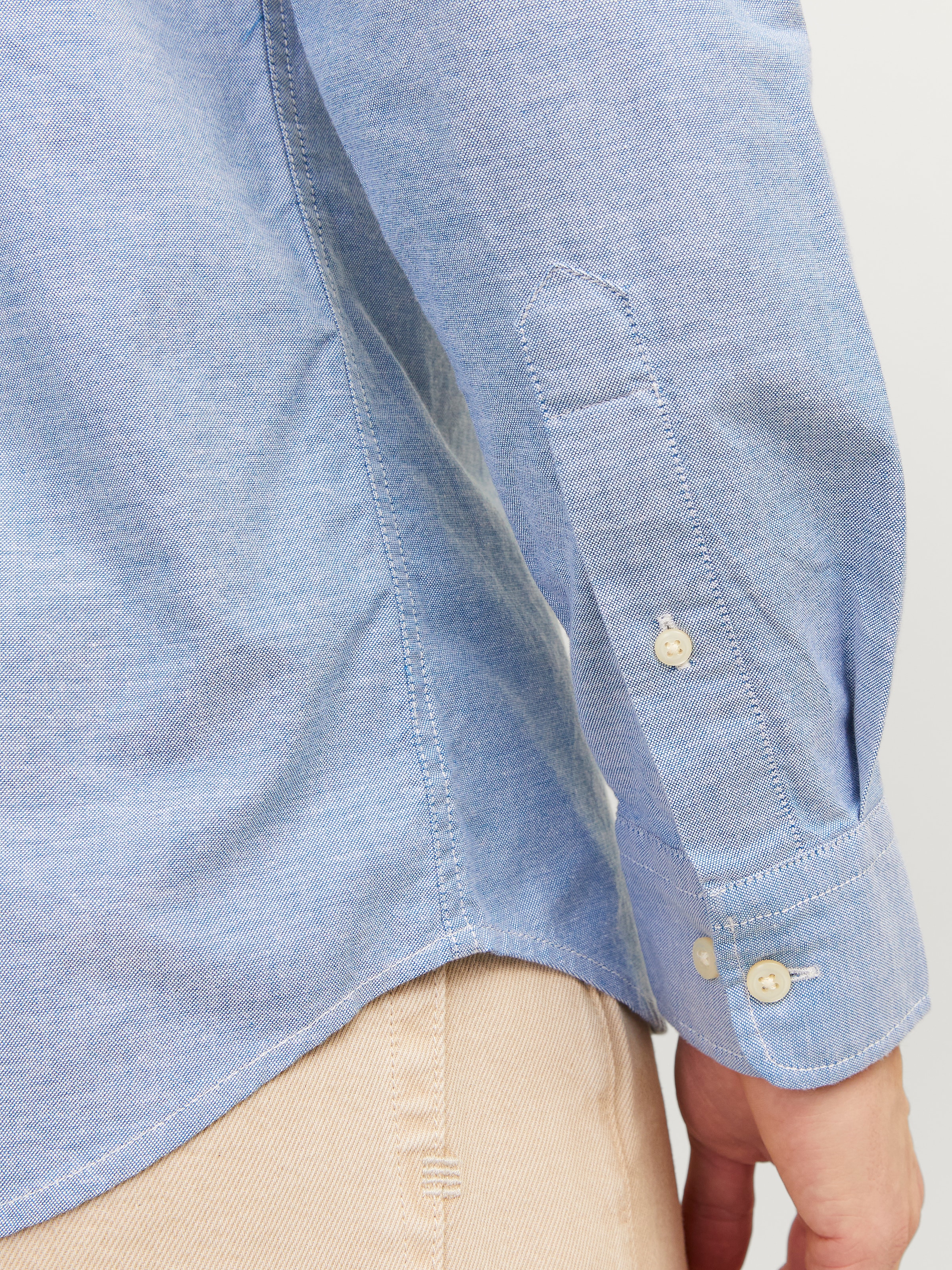 Jack & Jones PlusSize Langarmhemd »JPRBLUBROOK OXFORD SHIRT L/S NOOS PLS«