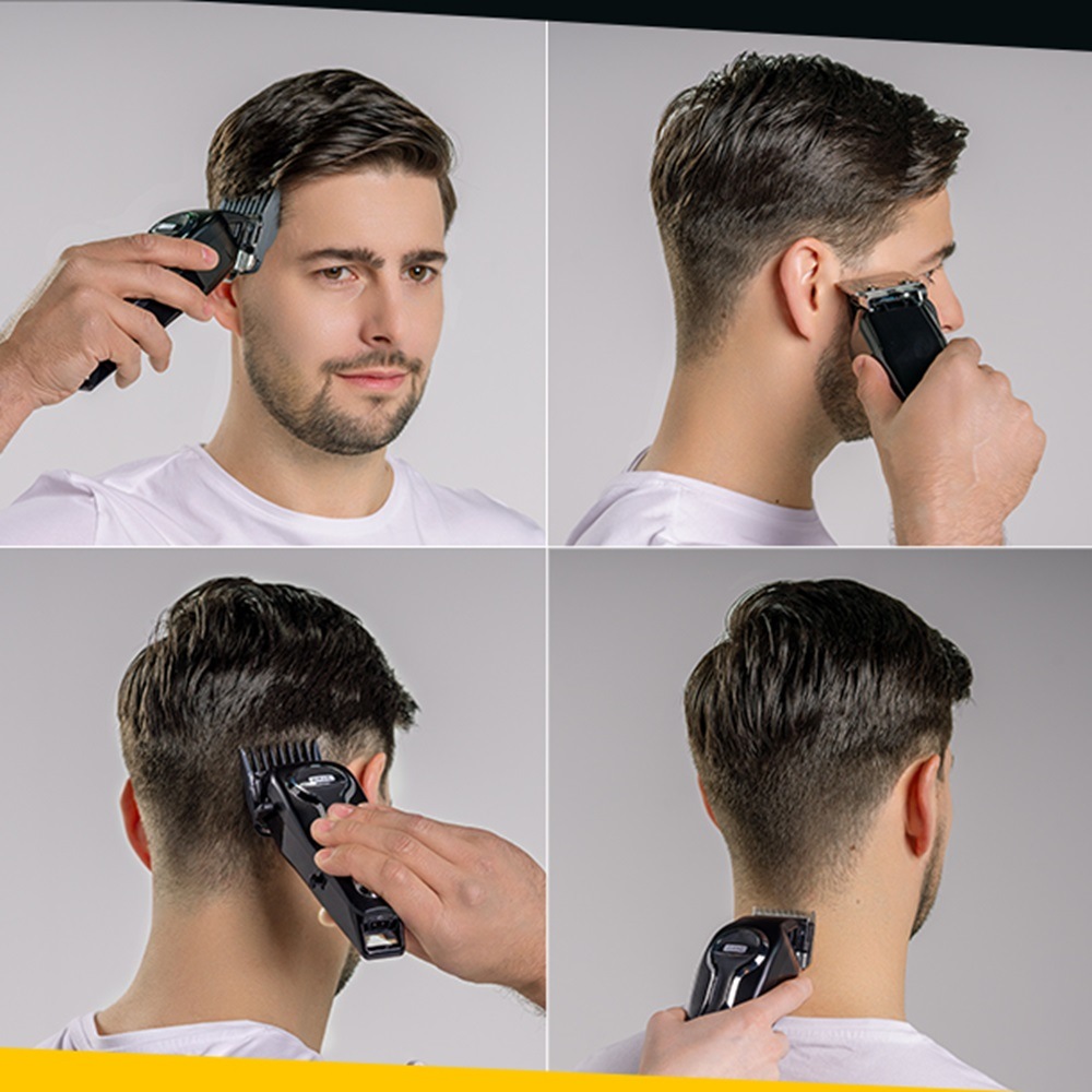 Wahl Haarschneider »Elite Pro Cordless«, 10 Aufsätze, Hochleistungs Akku- und Netzbetrieb Haarschneider, Premium Zuberhörset