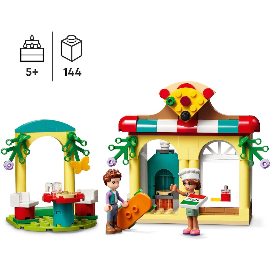 LEGO® Konstruktionsspielsteine »Heartlake City Pizzeria (41705), LEGO® Friends«, (144 St.), Made in Europe